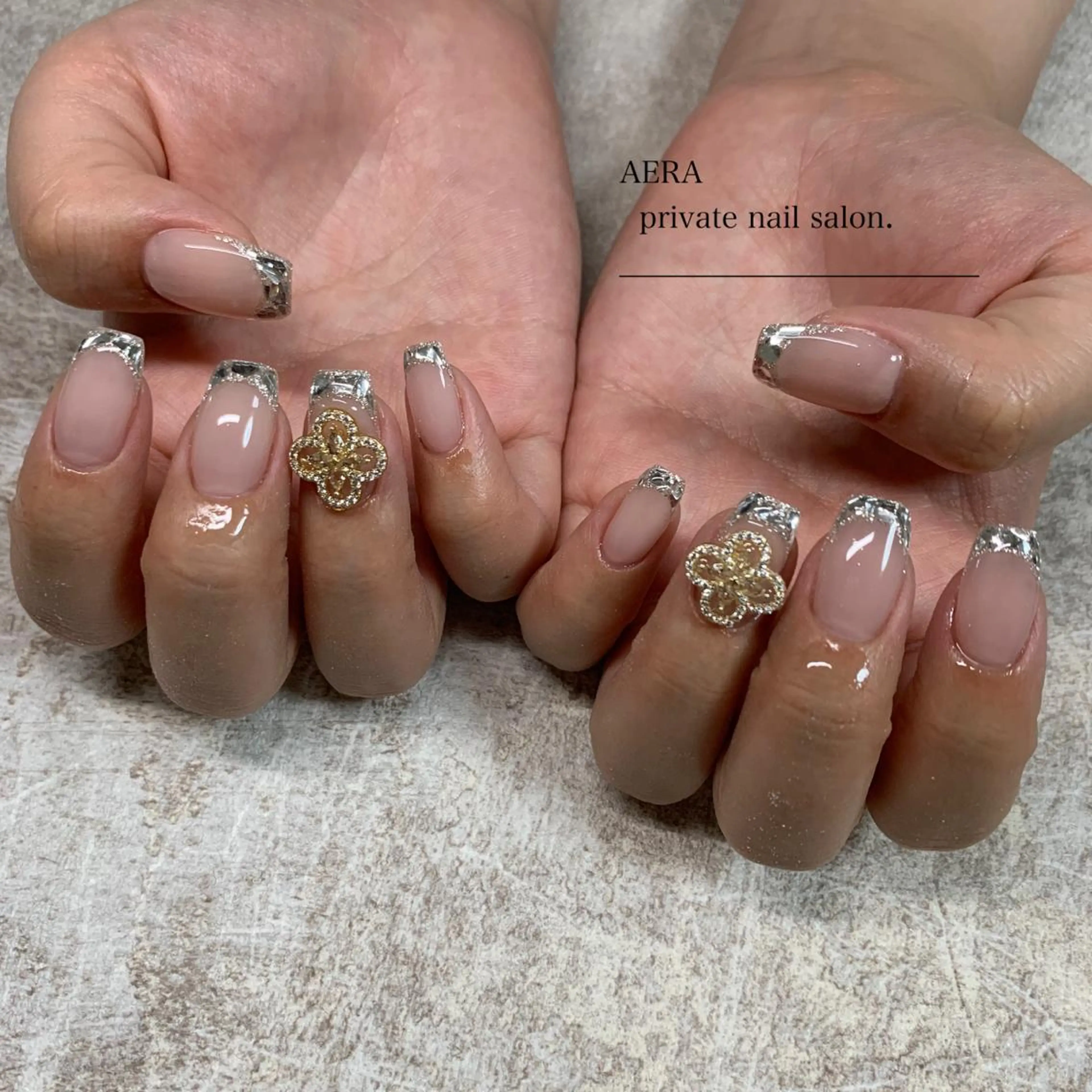 ネイル AERA nail shino🐱⸝꙳のネイルデザイン