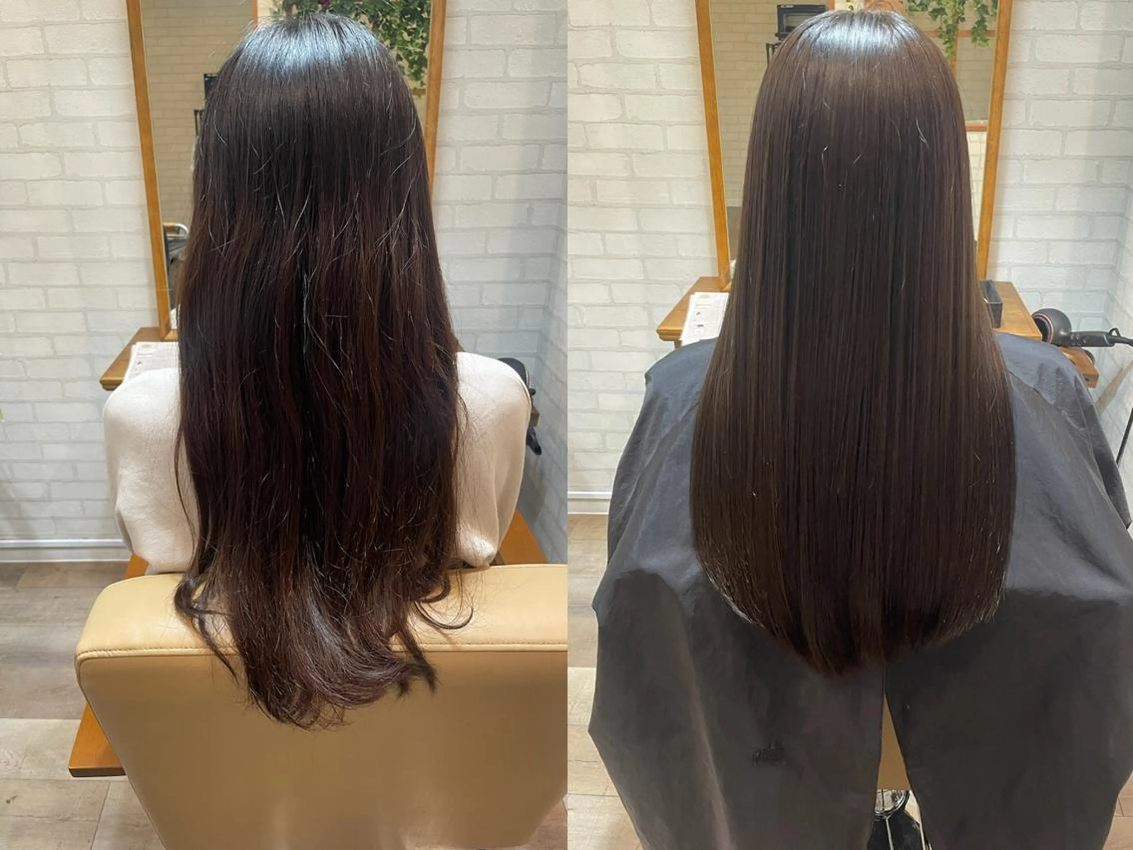 ロング トリートメント 縮毛髪質改善特化 阿部はるかのヘアスタイル