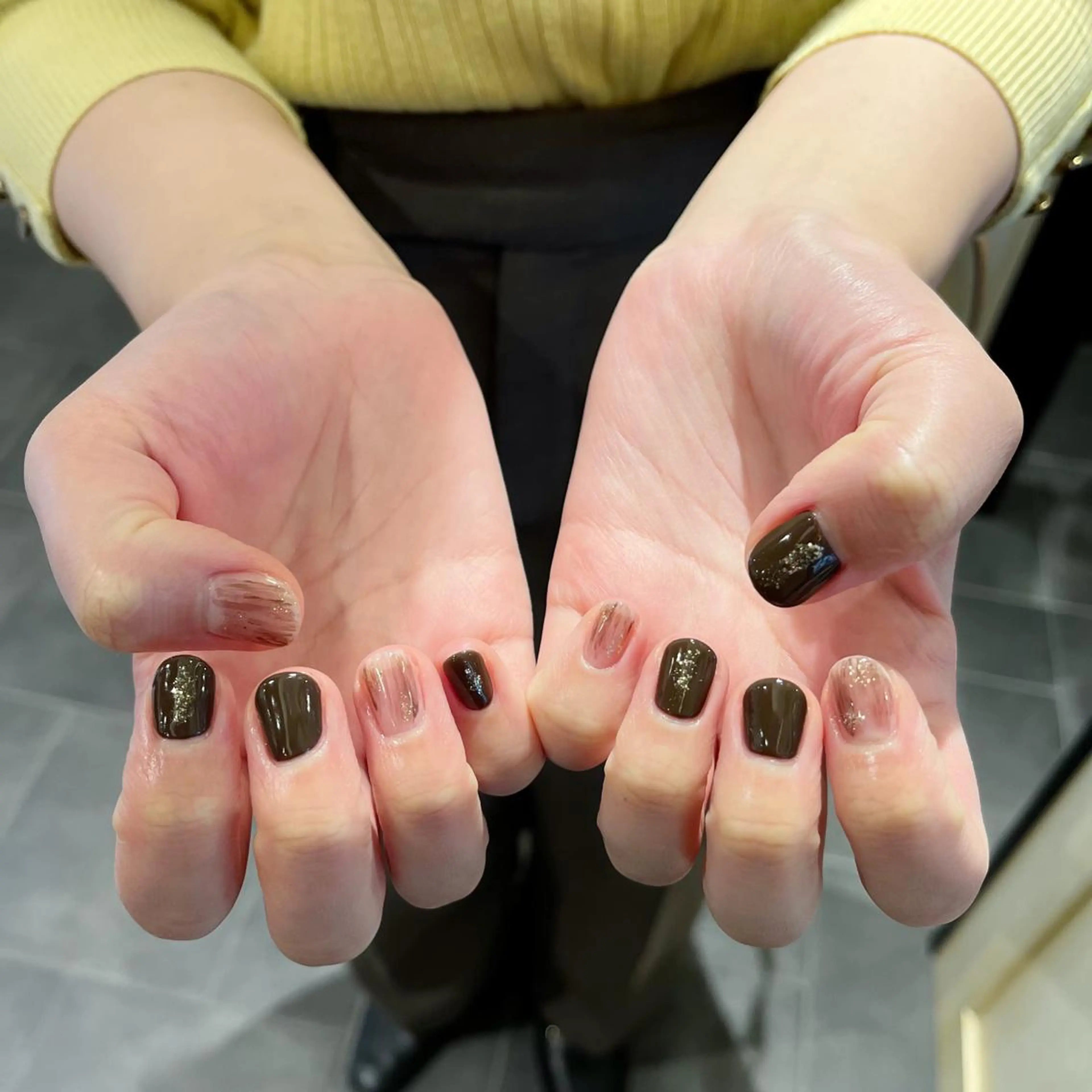 ネイル ジェルネイル パラジェル 鈴木 里奈のネイルデザイン