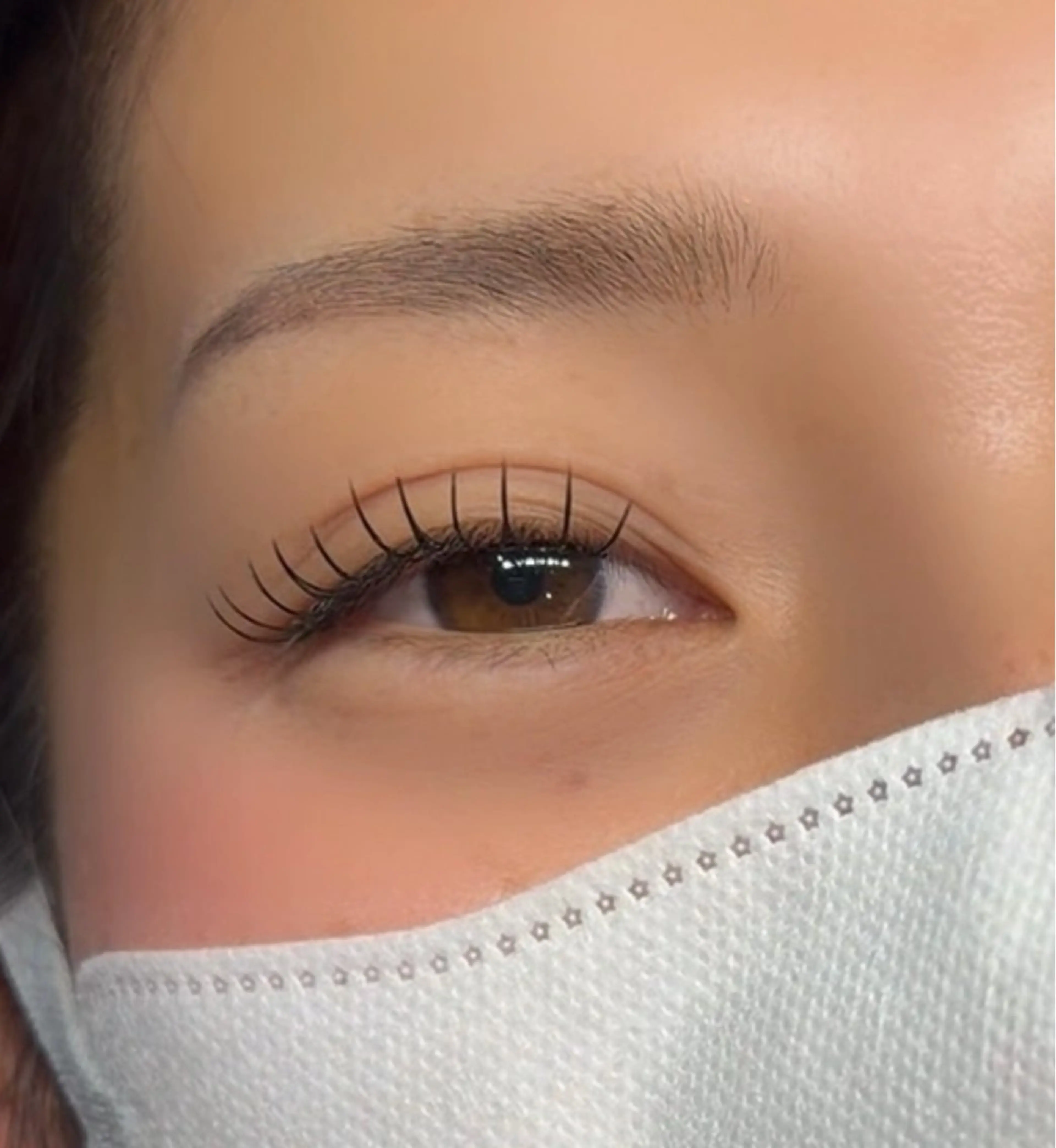 フラットラッシュ100〜120本の写真