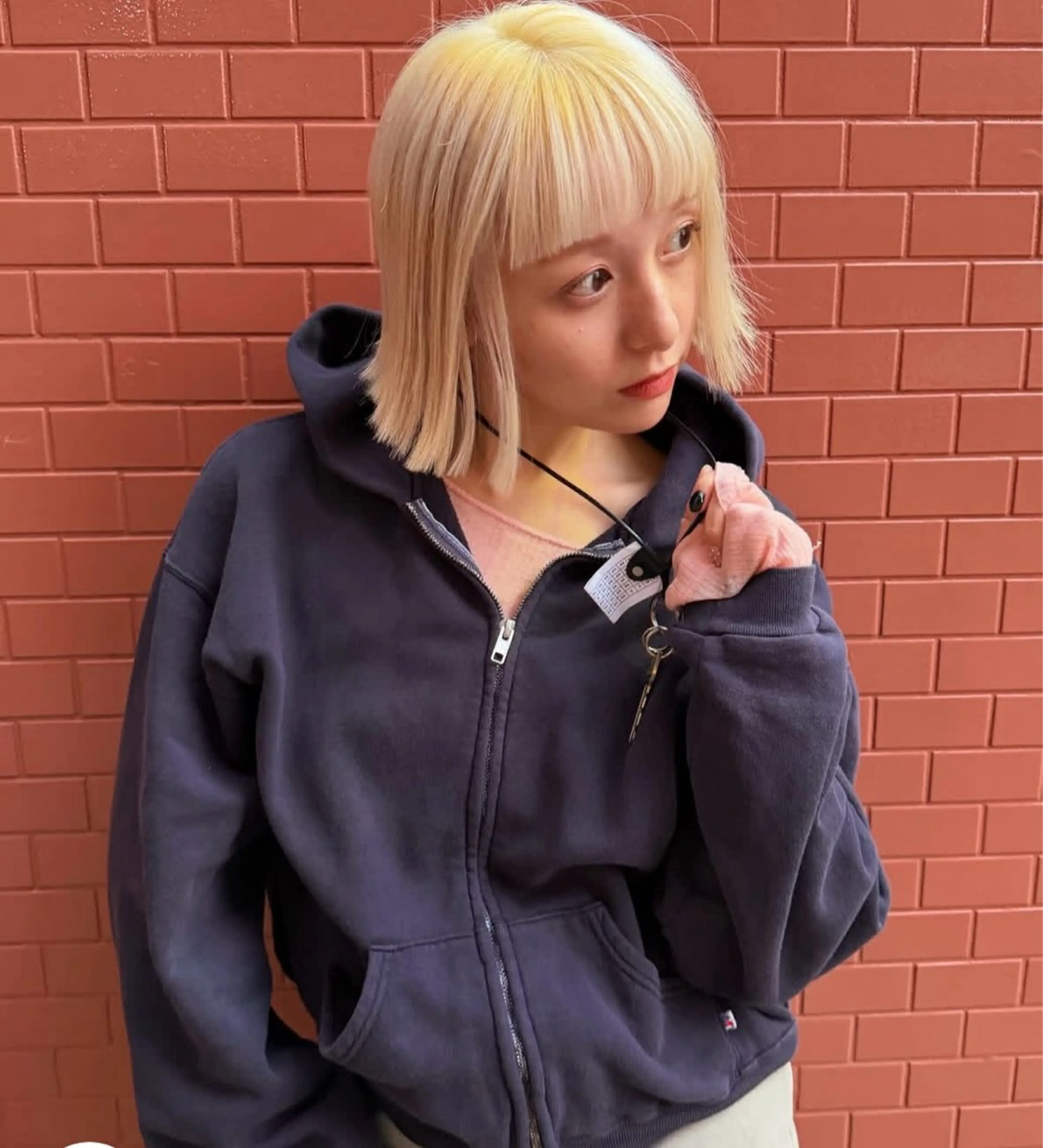 ショート カラー 前田 野々葉のヘアスタイル