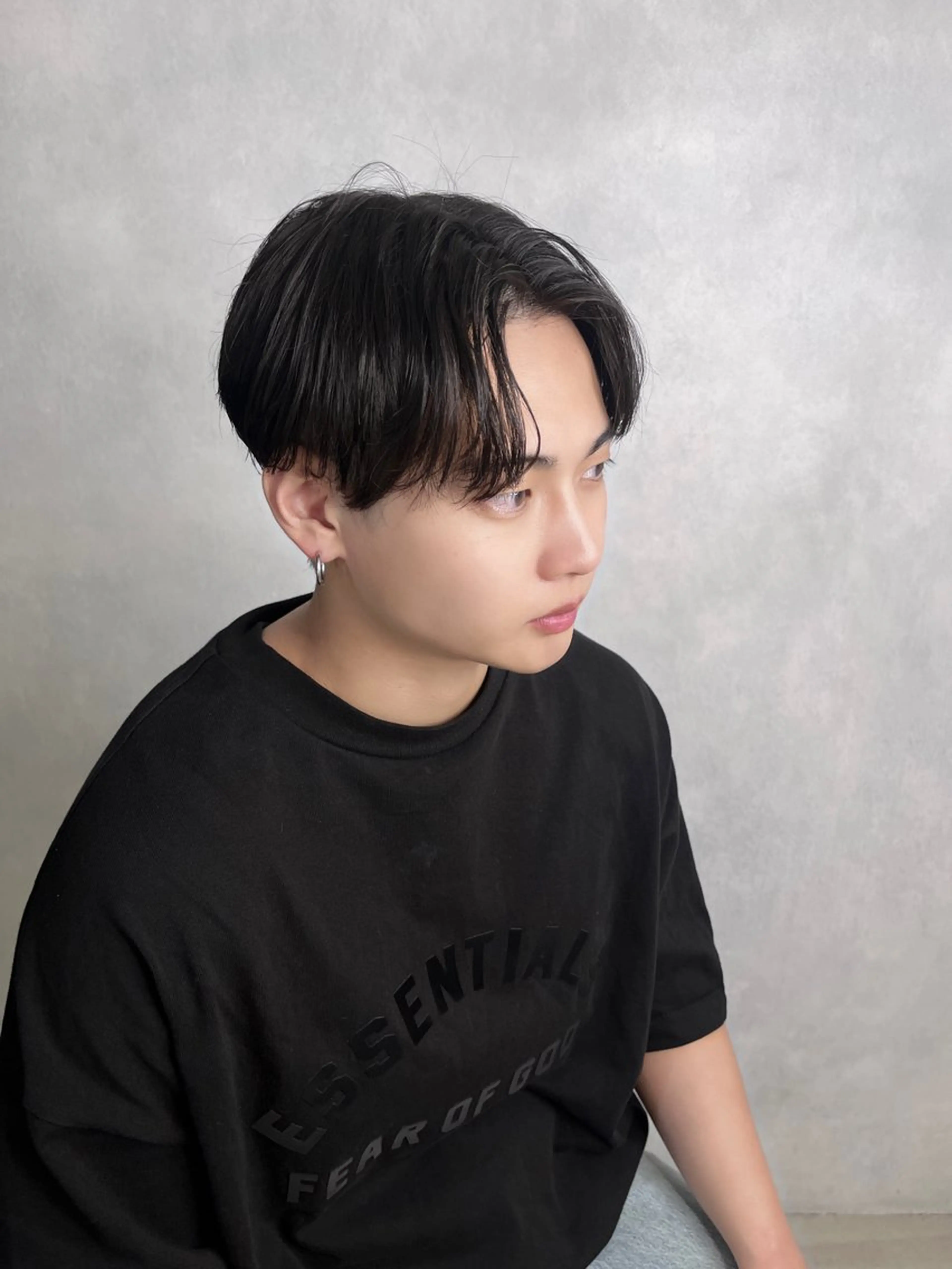 パーマ メンズ カット 大阪韓国メンズ特化 LUNAのヘアスタイル