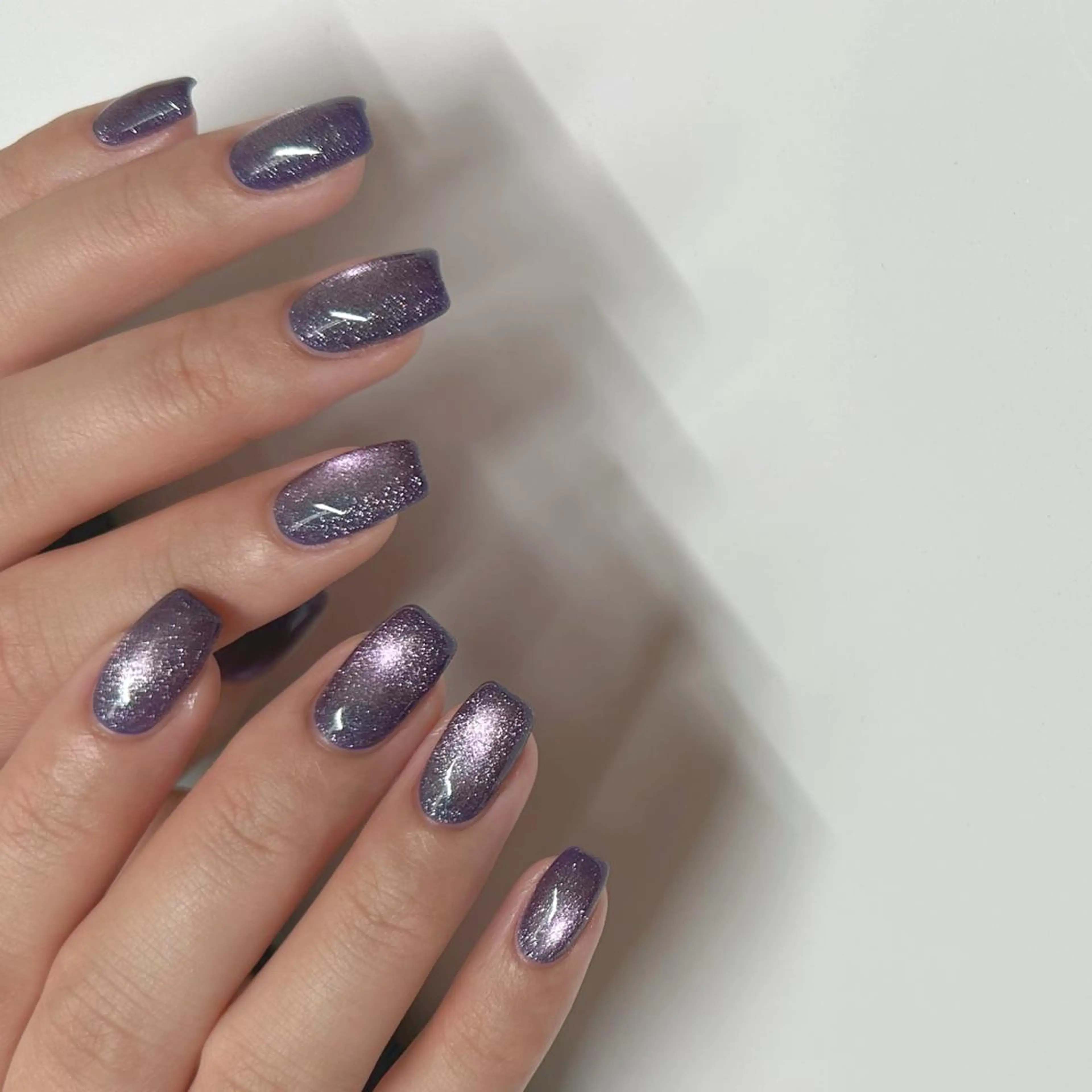 ネイル 氷ネイル・うるうるネイル マグネットネイル ミラーネイル Faire MIKIのネイルデザイン