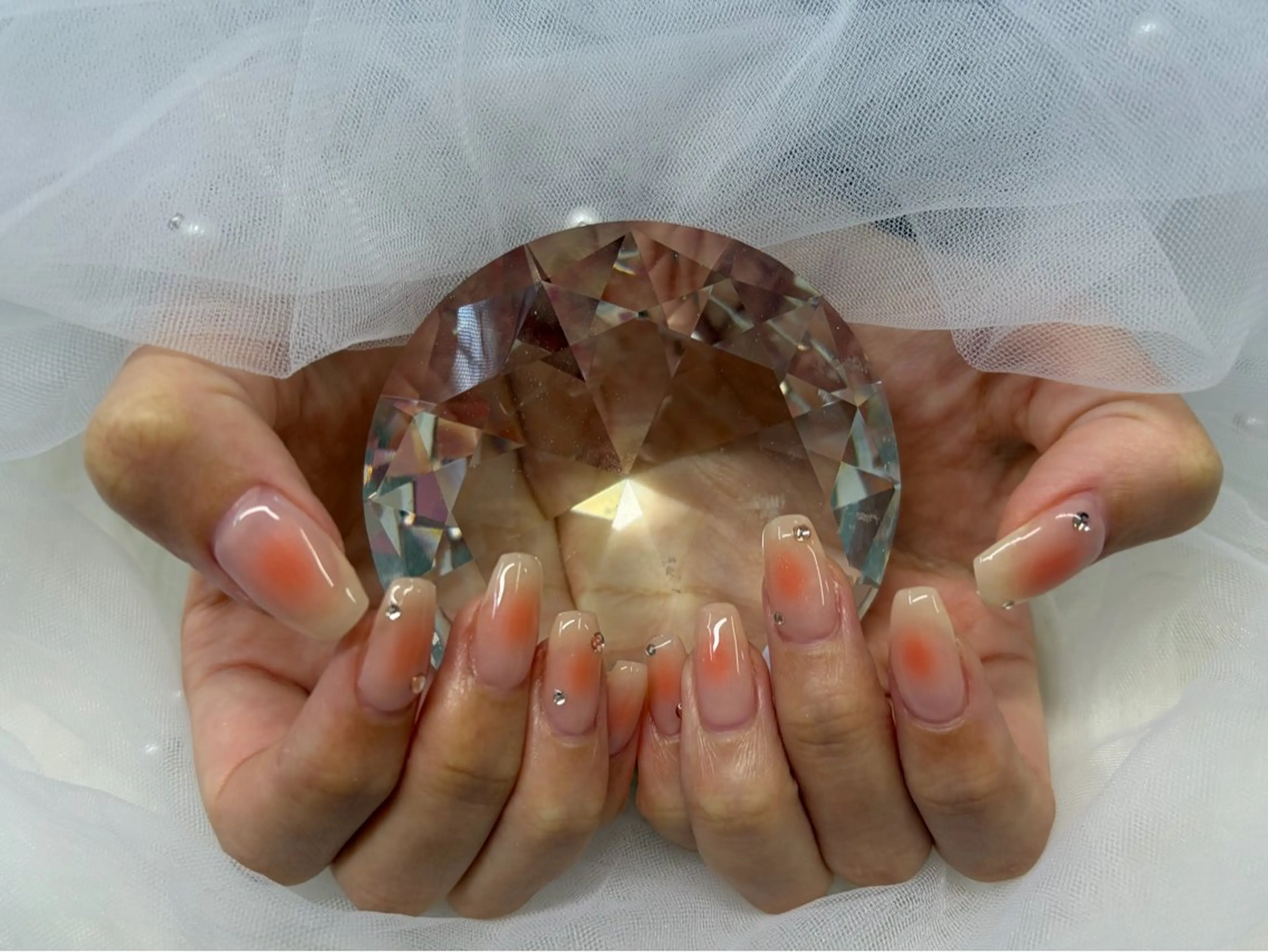 ネイル チークネイル ワンホンネイル ハンドネイル CanI練馬 SAORIのネイルデザイン