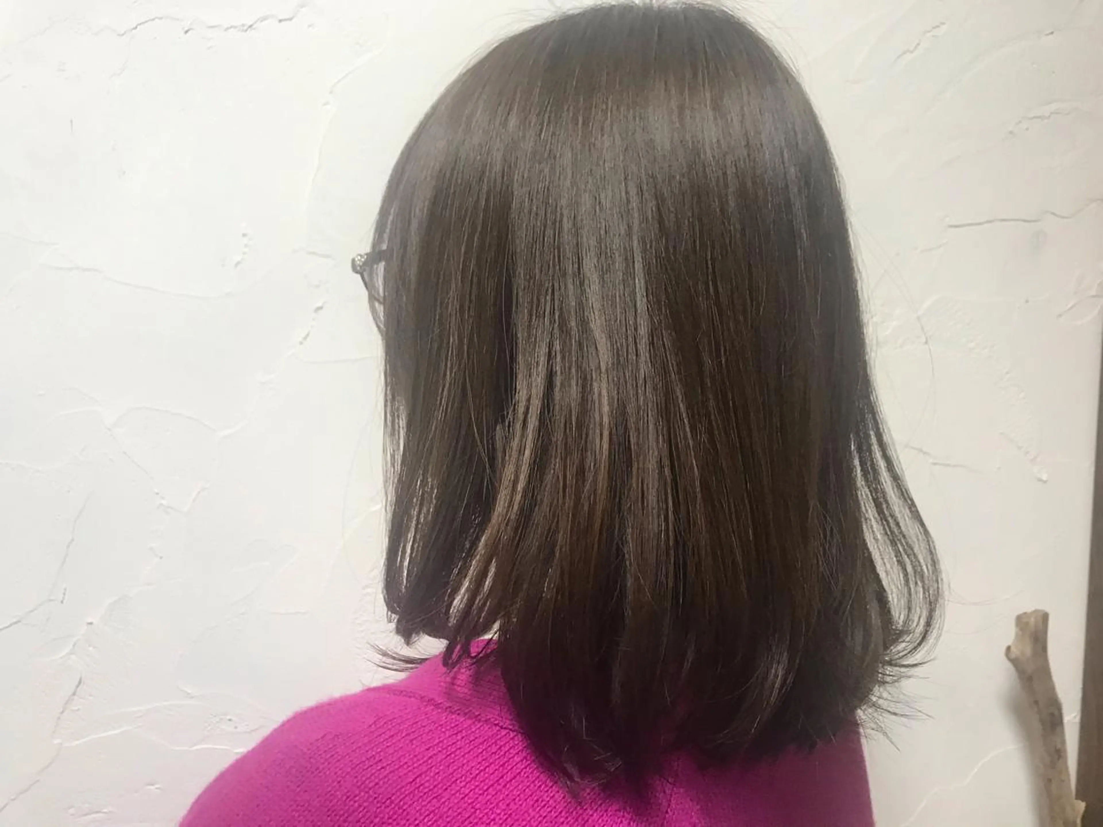 セミロング Une（ユヌ）所属・【Uneユヌ】菊地 春那のヘアスタイル