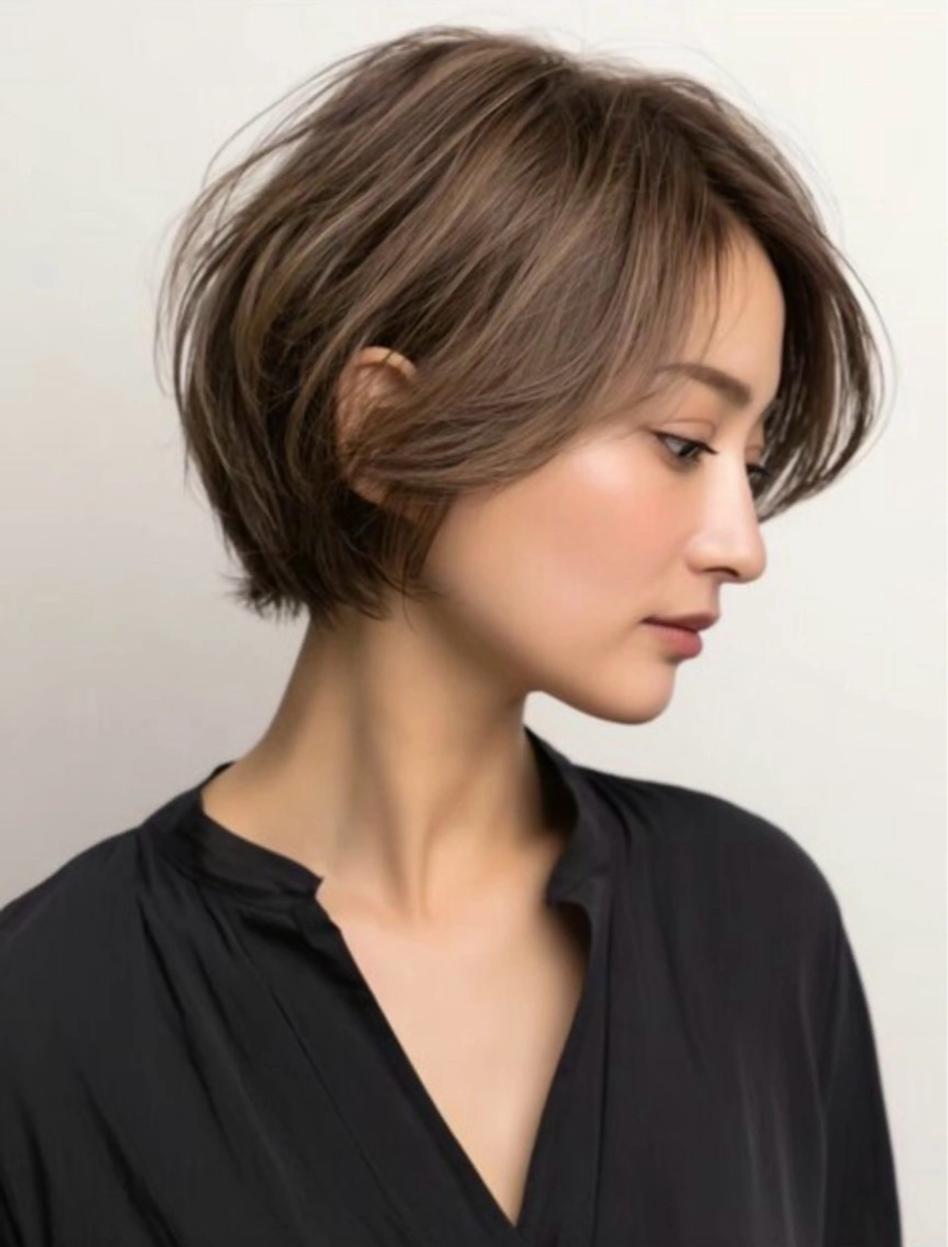 当店限定！さりげない白髪ボカシシークレットハイライト✨の写真