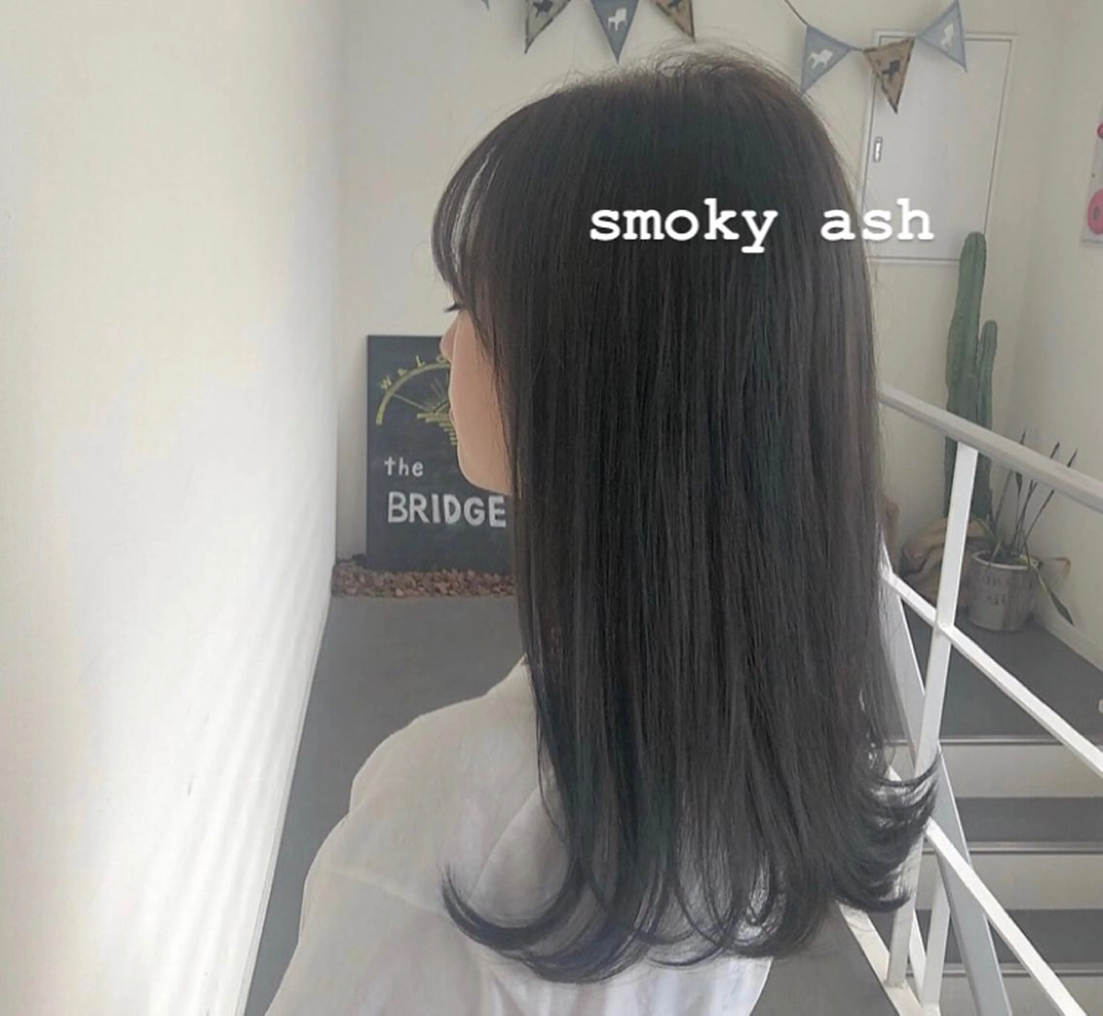 セミロング カラー GPIP 近藤沙樹のヘアスタイル