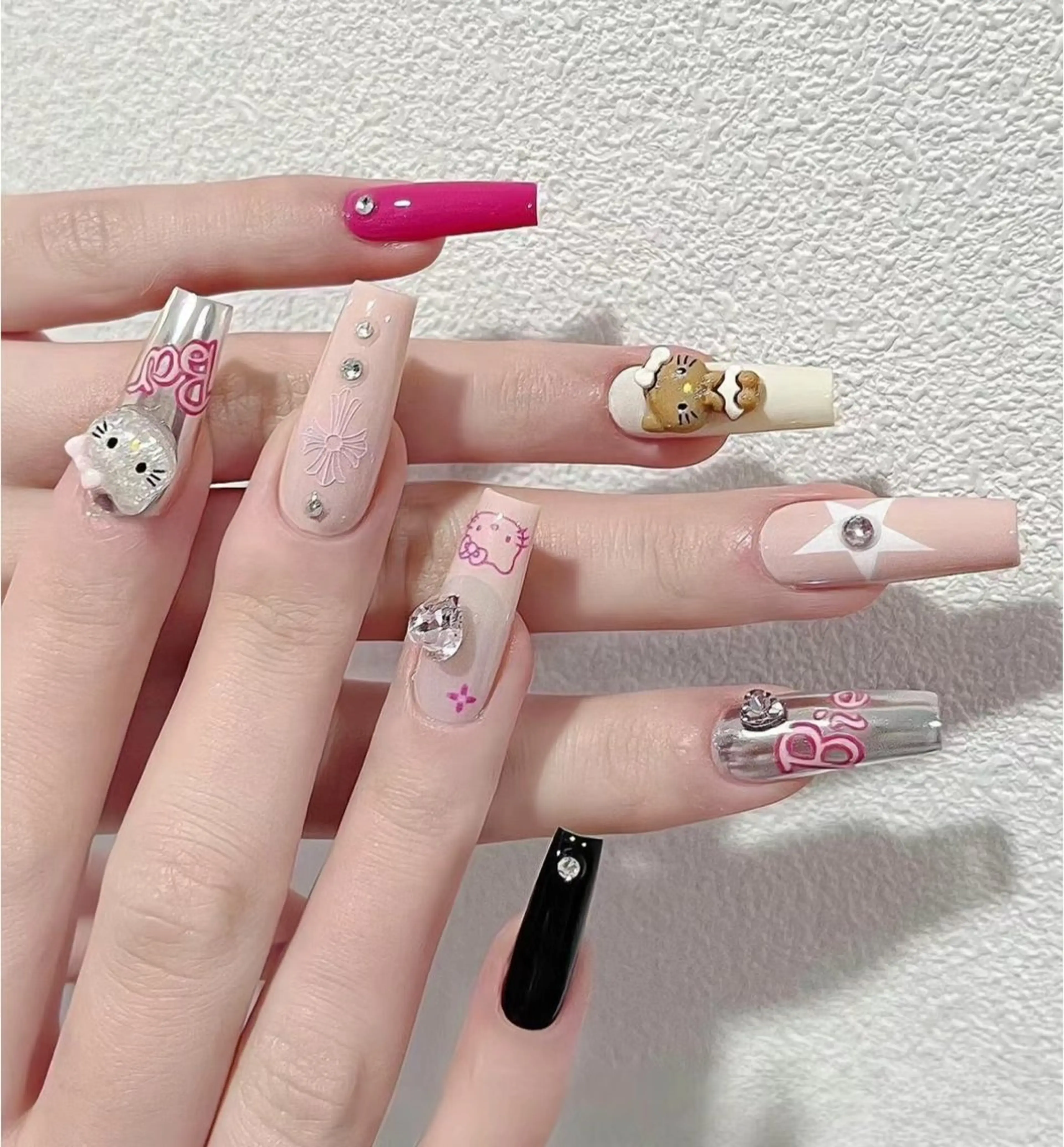 ネイル 長さだし専門店 M2　rikaのネイルデザイン