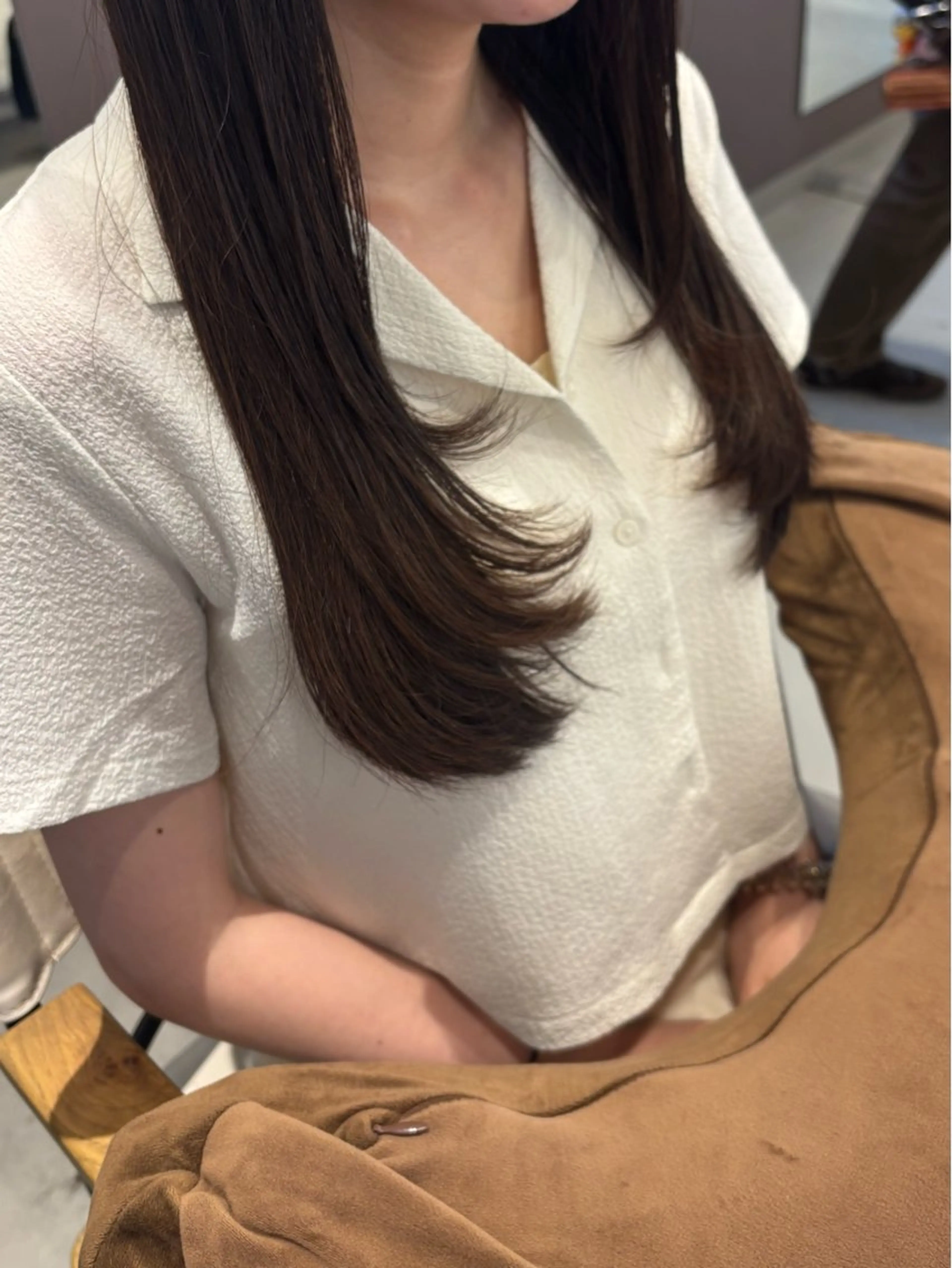 ロング カット 🎼レイヤー/透明感 カラー/nene♬のヘアスタイル