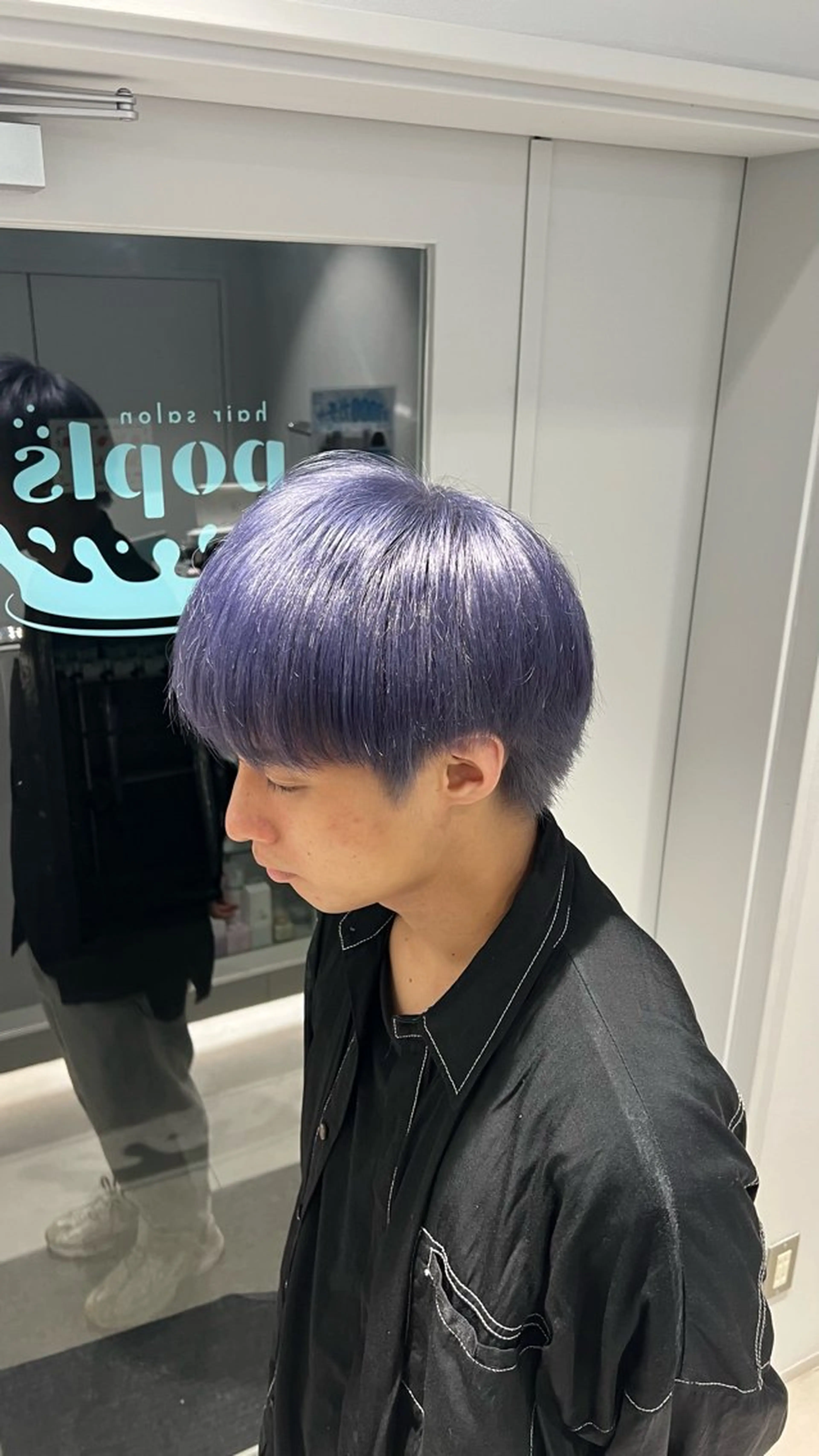カラー メンズ ブリーチ練習 モデル募集✨️NOAのヘアスタイル
