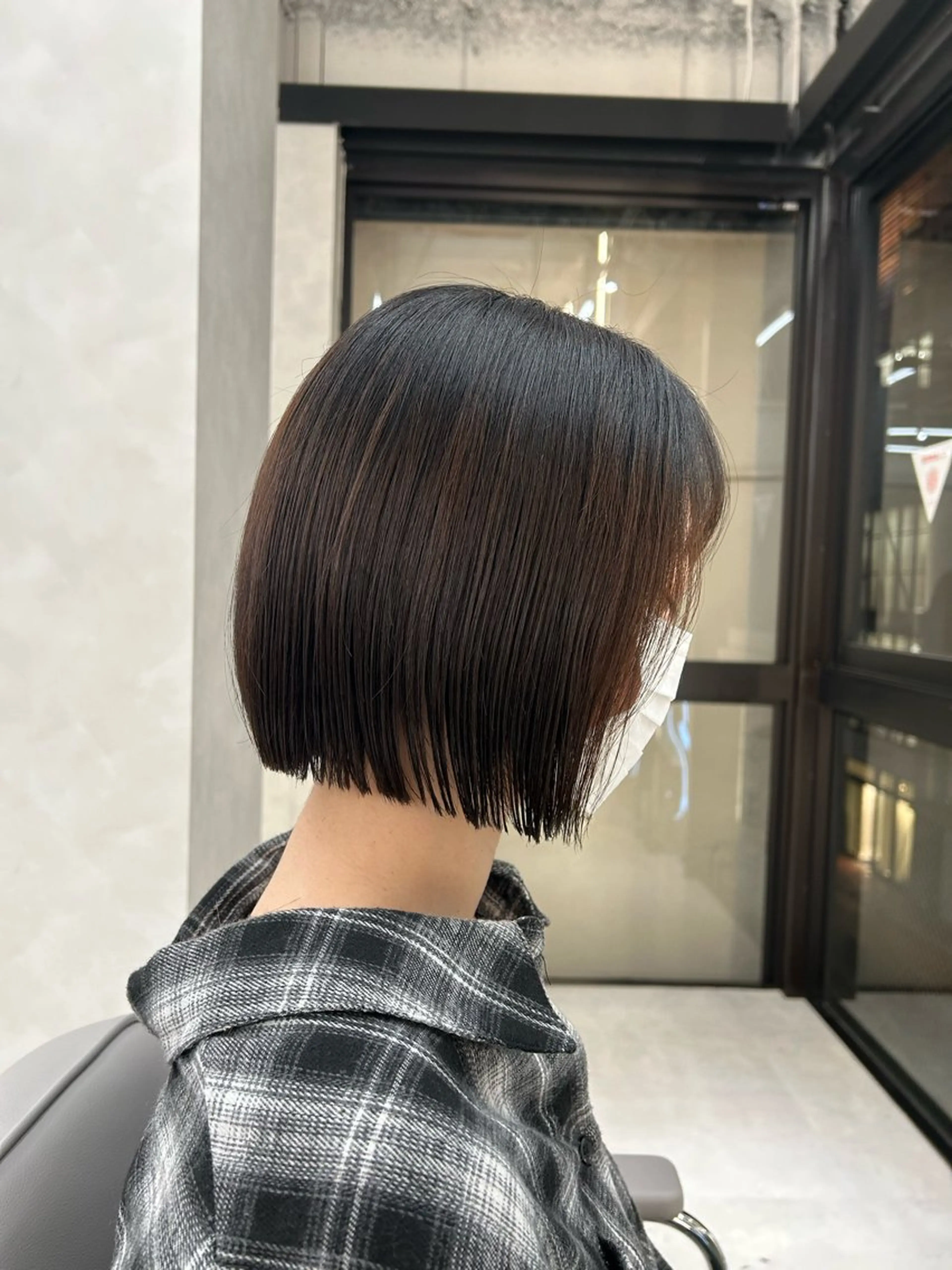 ショート TLUUS/大阪梅田 ボブ/髪質改善✨️蓮のヘアスタイル