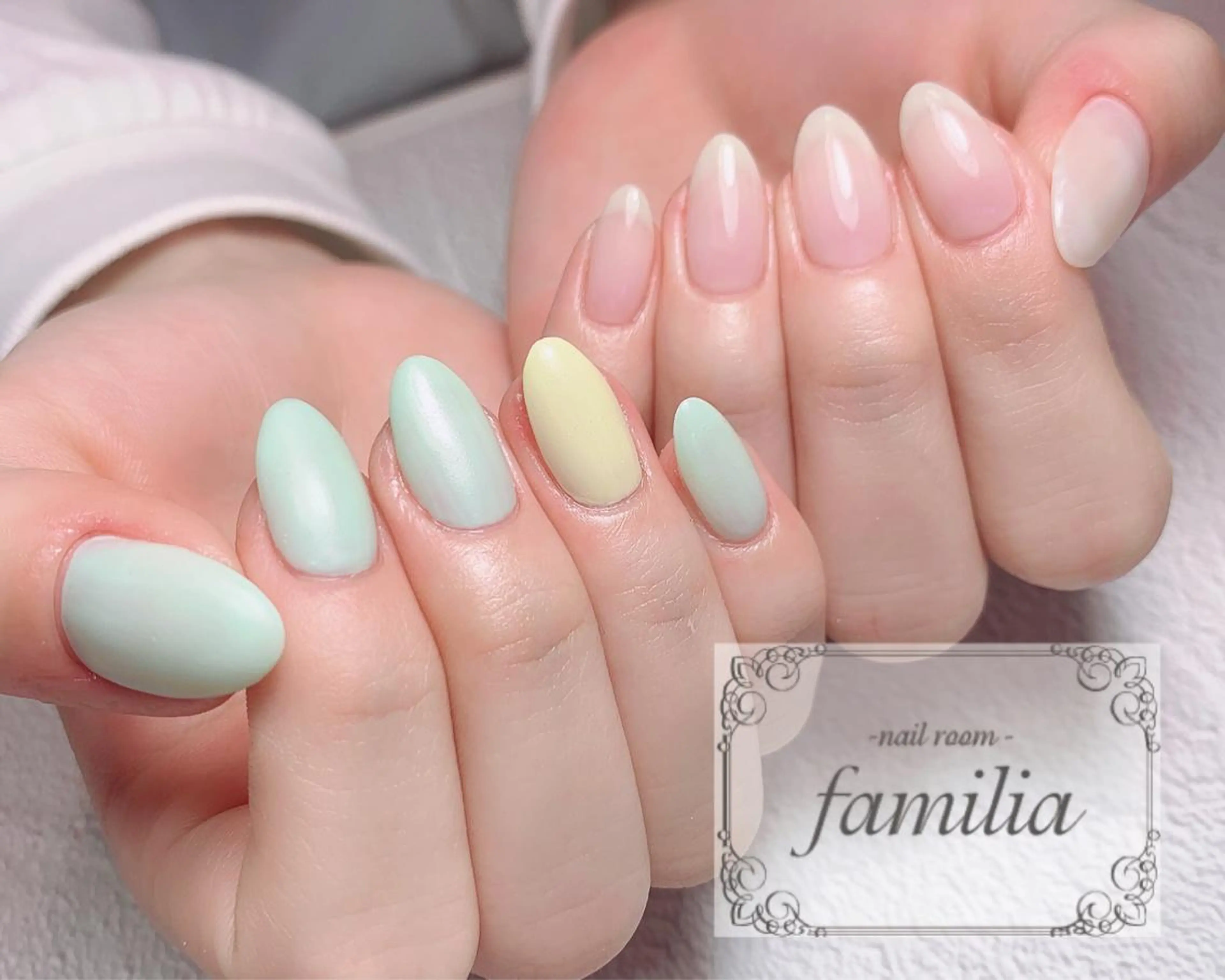 ネイル ハンドネイル -nailroom- familiaのネイルデザイン
