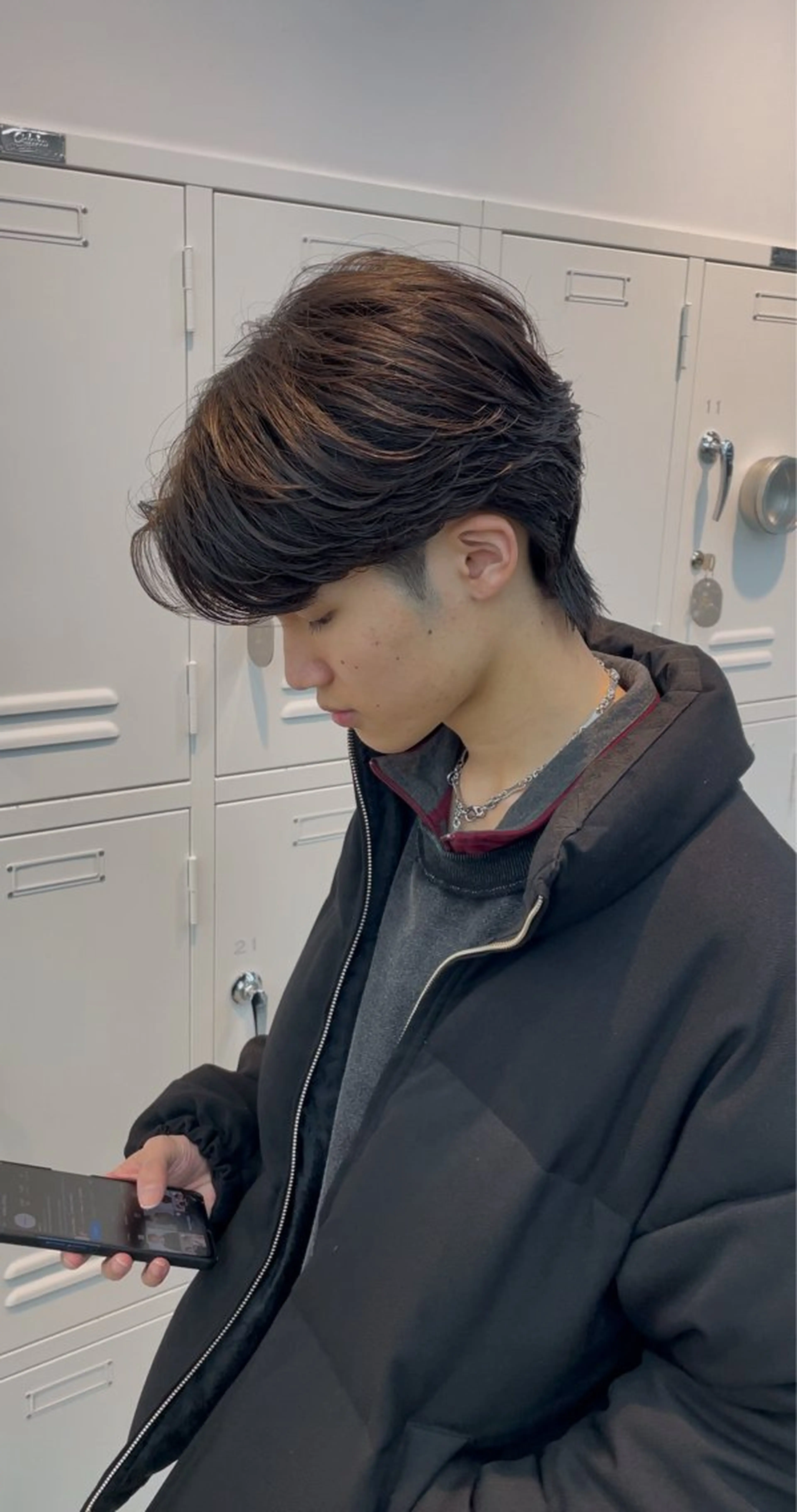 ショート パーマ メンズ カット パーマ SENTA✨メンズ パーマ✨fifth栄のヘアスタイル