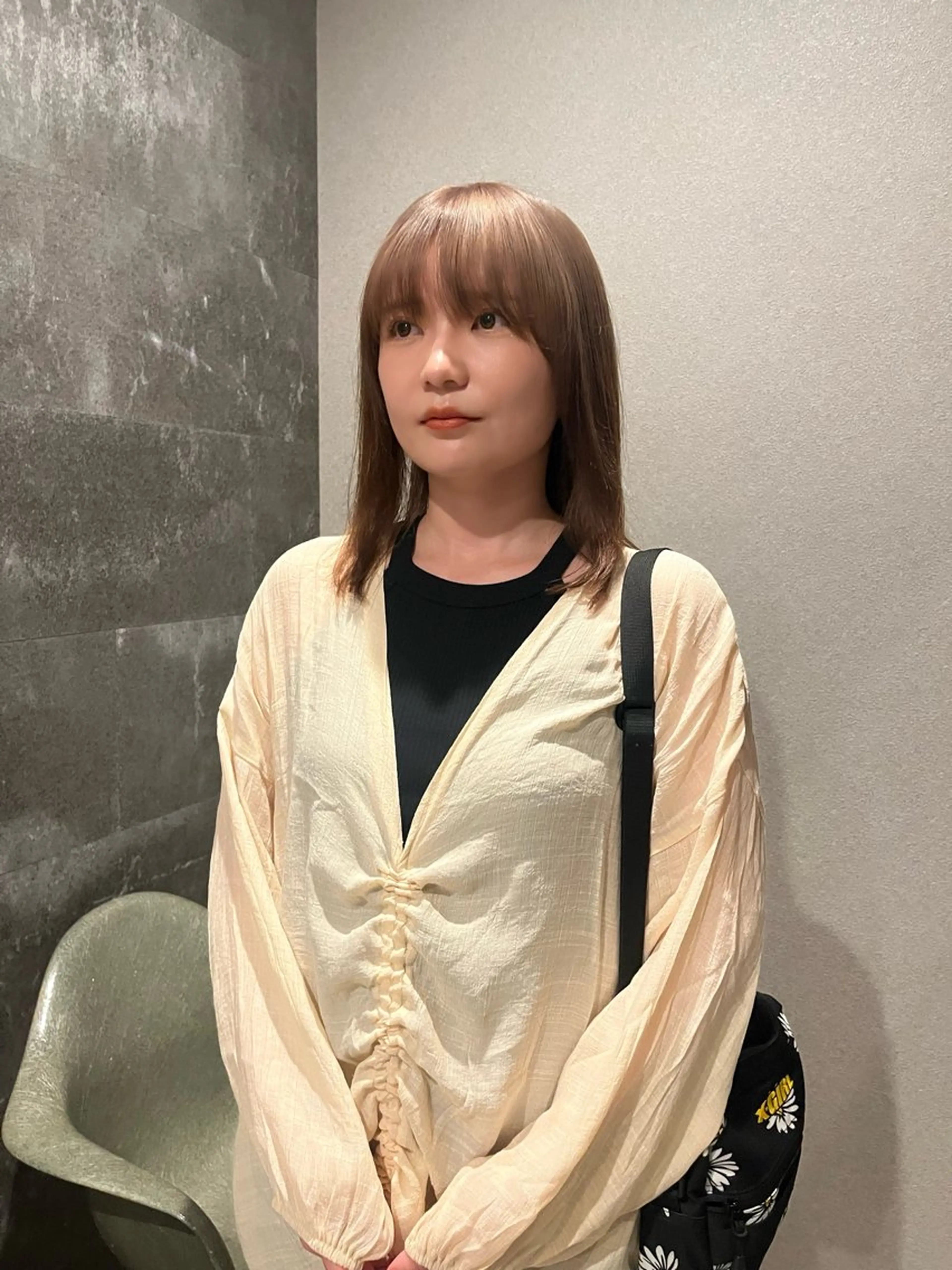 ミディアム aimi/ cyaco gのヘアスタイル