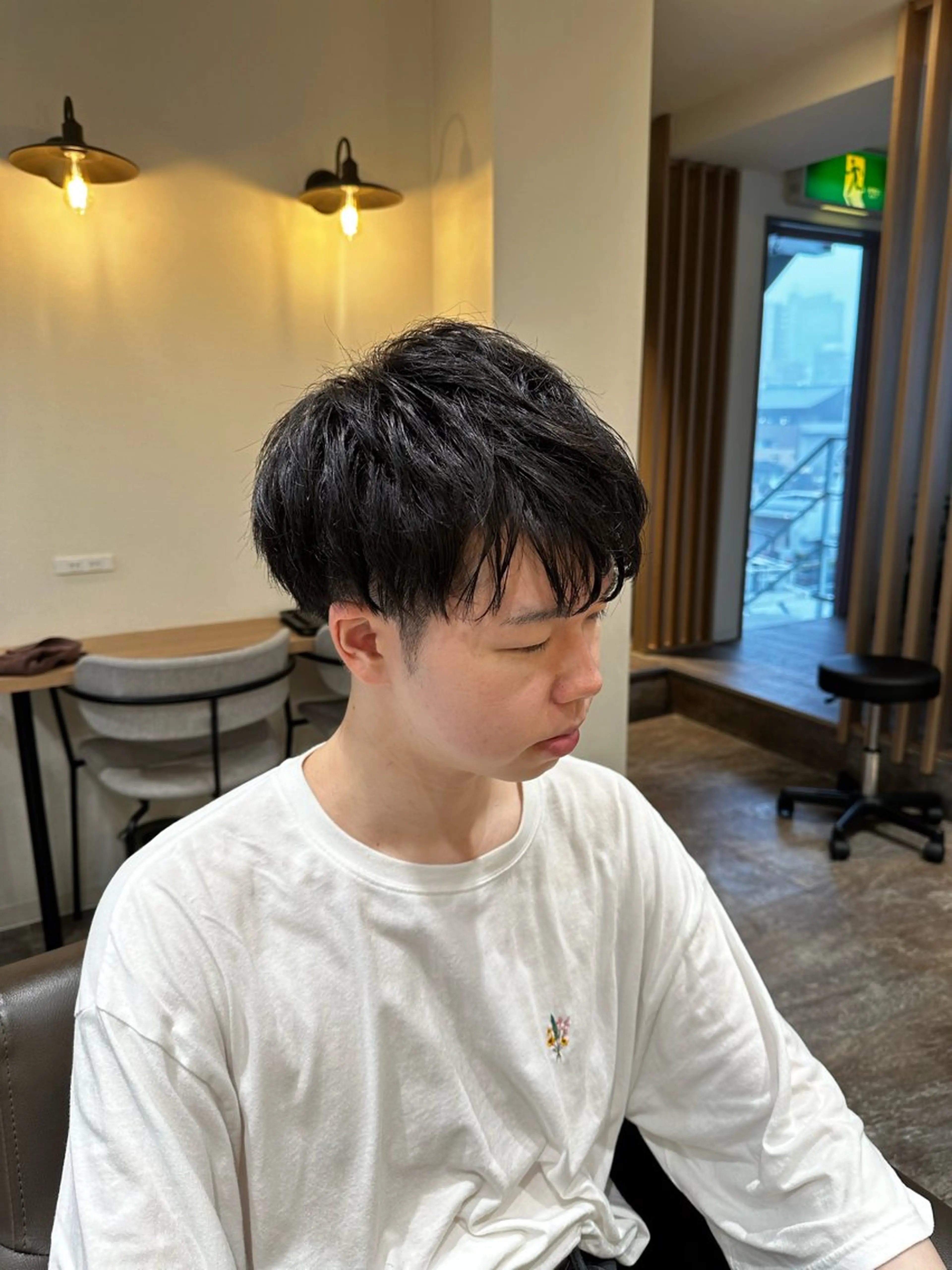 ミディアム メンズ メンズショート メンズカット×眉毛 デザイナー⚘Nanaの眉毛・アイブロウイメージ