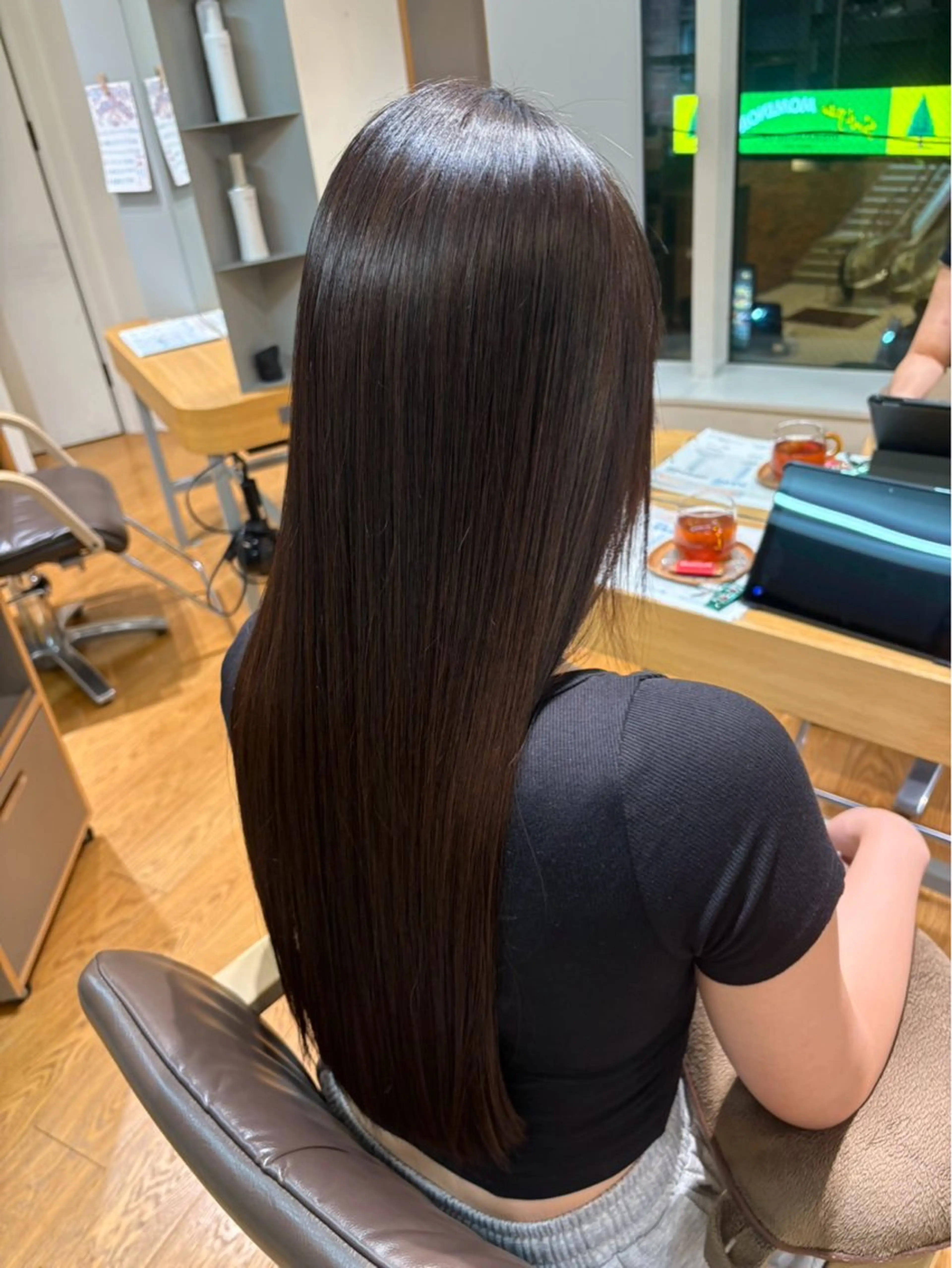 ロング パーマ Hina/自由が丘 /学芸大学のヘアスタイル