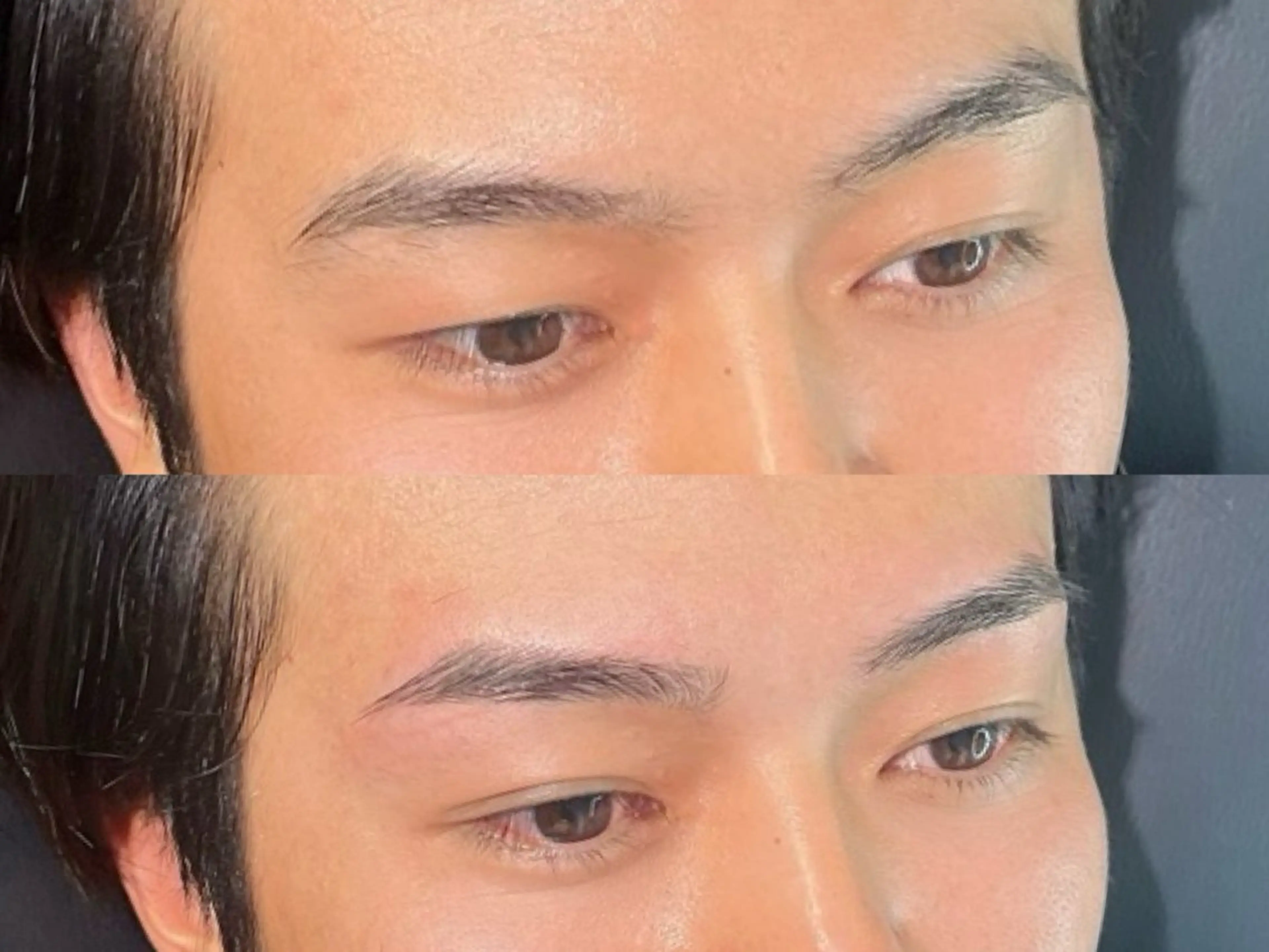 アイブロウ ワックス脱毛 眉カット その他(アイブロウ) 5日◯ Yusukeの眉毛・アイブロウイメージ