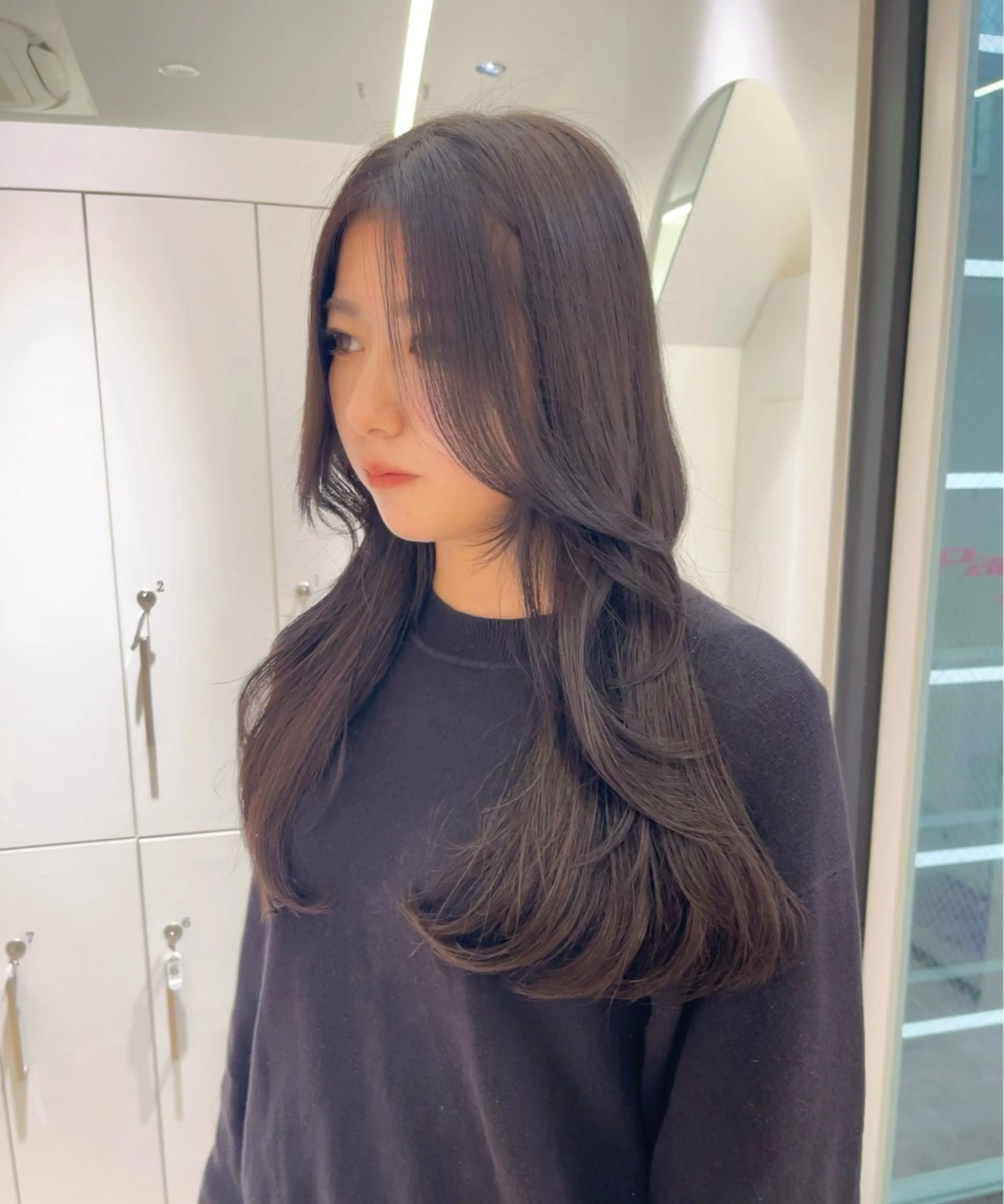 ロング カラー 透明感カラー レイヤーカット カット ヘアカラー ParveMix / 山本 玲南🫧🪽のヘアスタイル