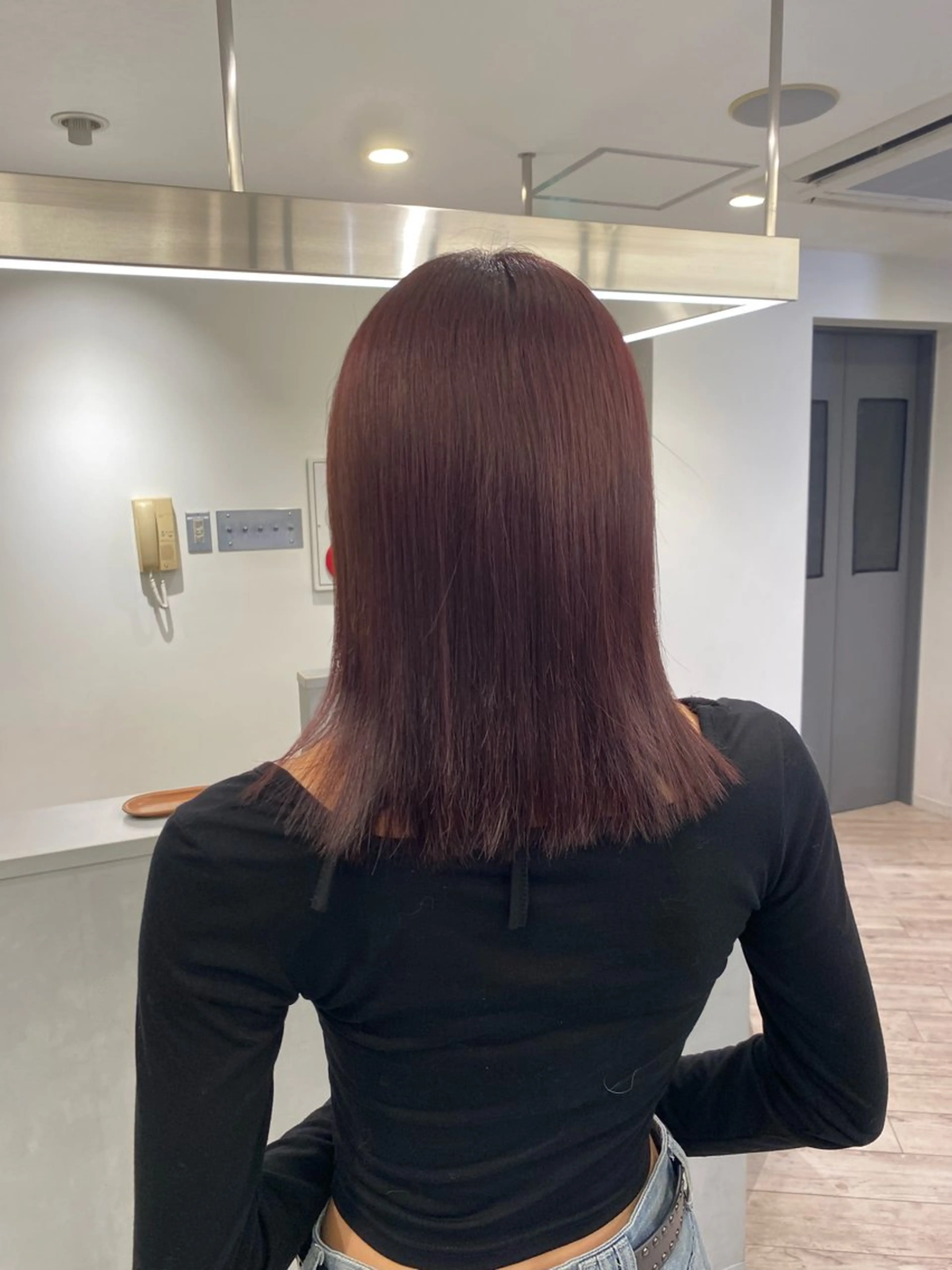 ミディアム ピンクブラウン ハイライト ヘアカラー トリートメント 🌈派手髪・デザイン 🌈RYUKIのヘアスタイル