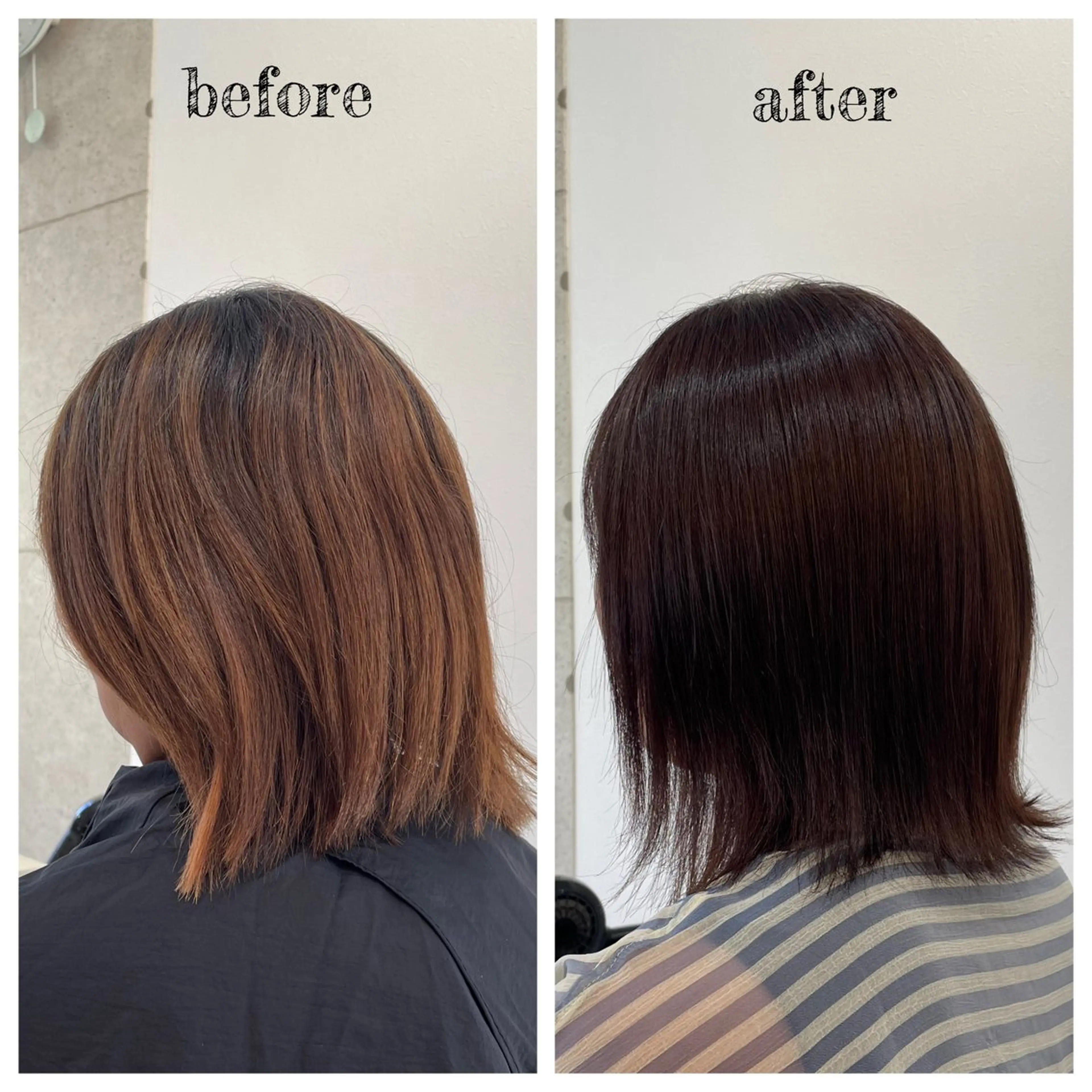 ショート カラー ベージュカラー ピンクカラー ピンクベージュ ヘアカラー PutiLuca 浅川のヘアスタイル