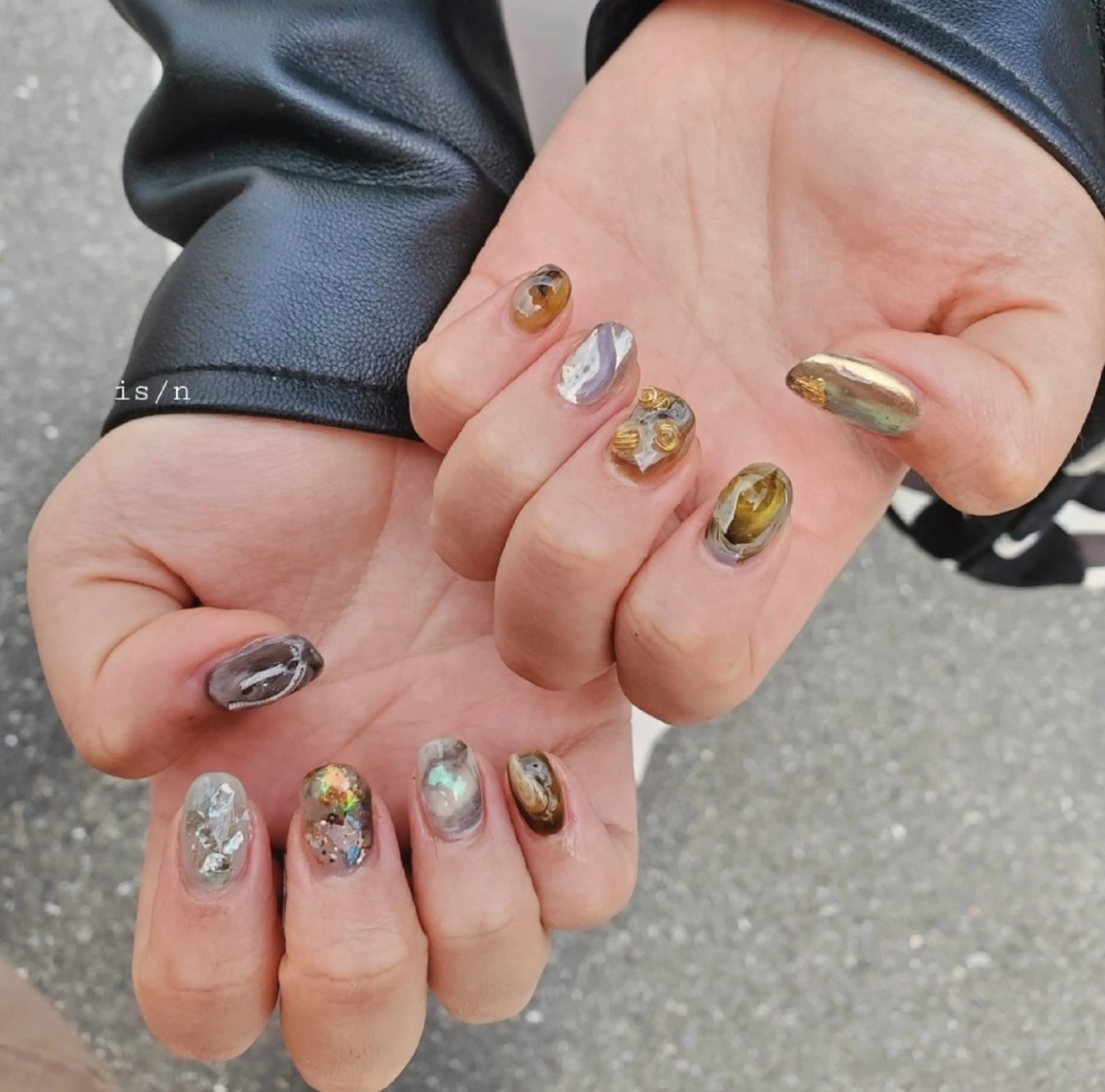 ネイル ハンドネイル 店長 佐藤のネイルデザイン