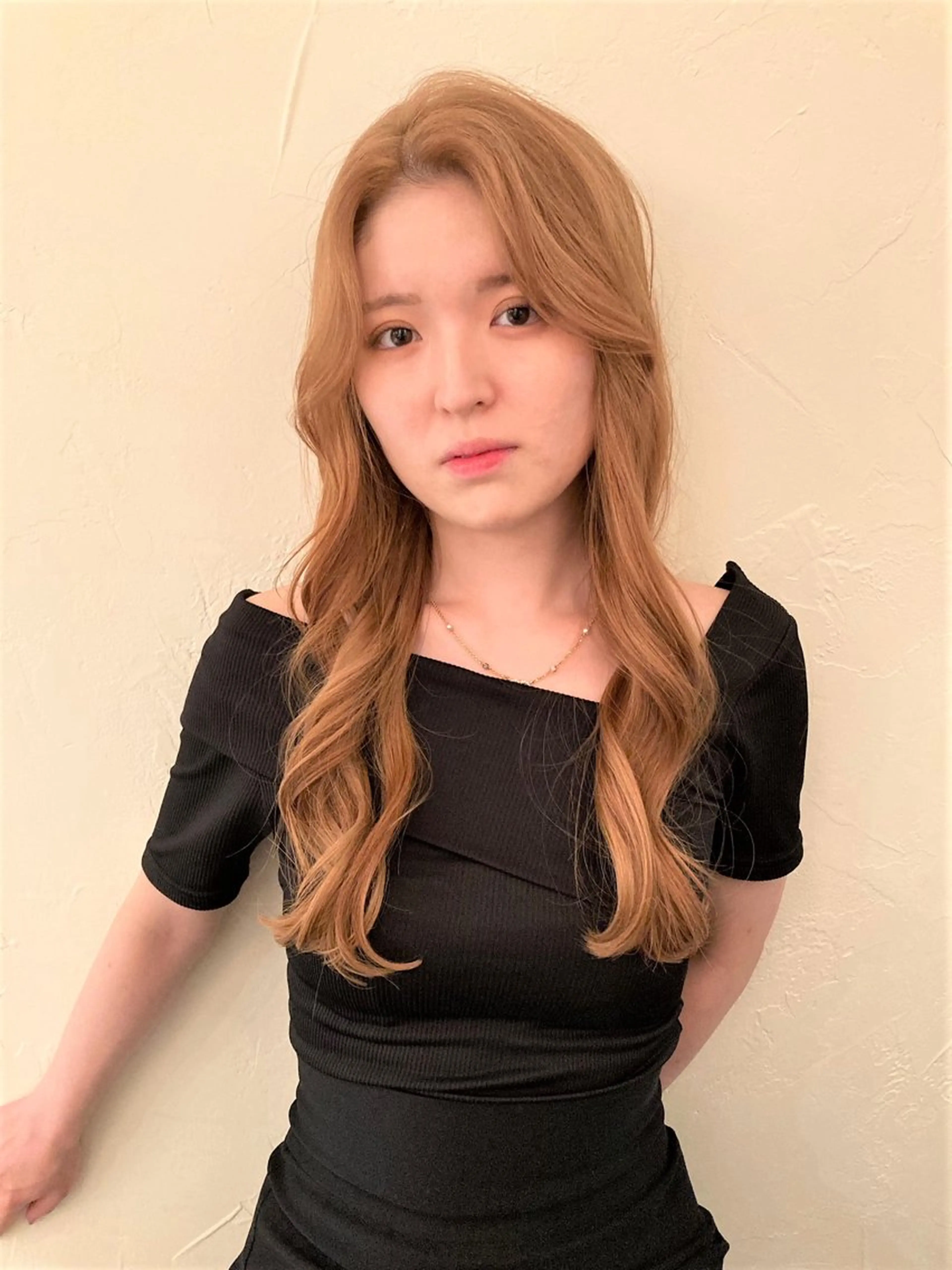 ロング シマダ アユミのヘアスタイル