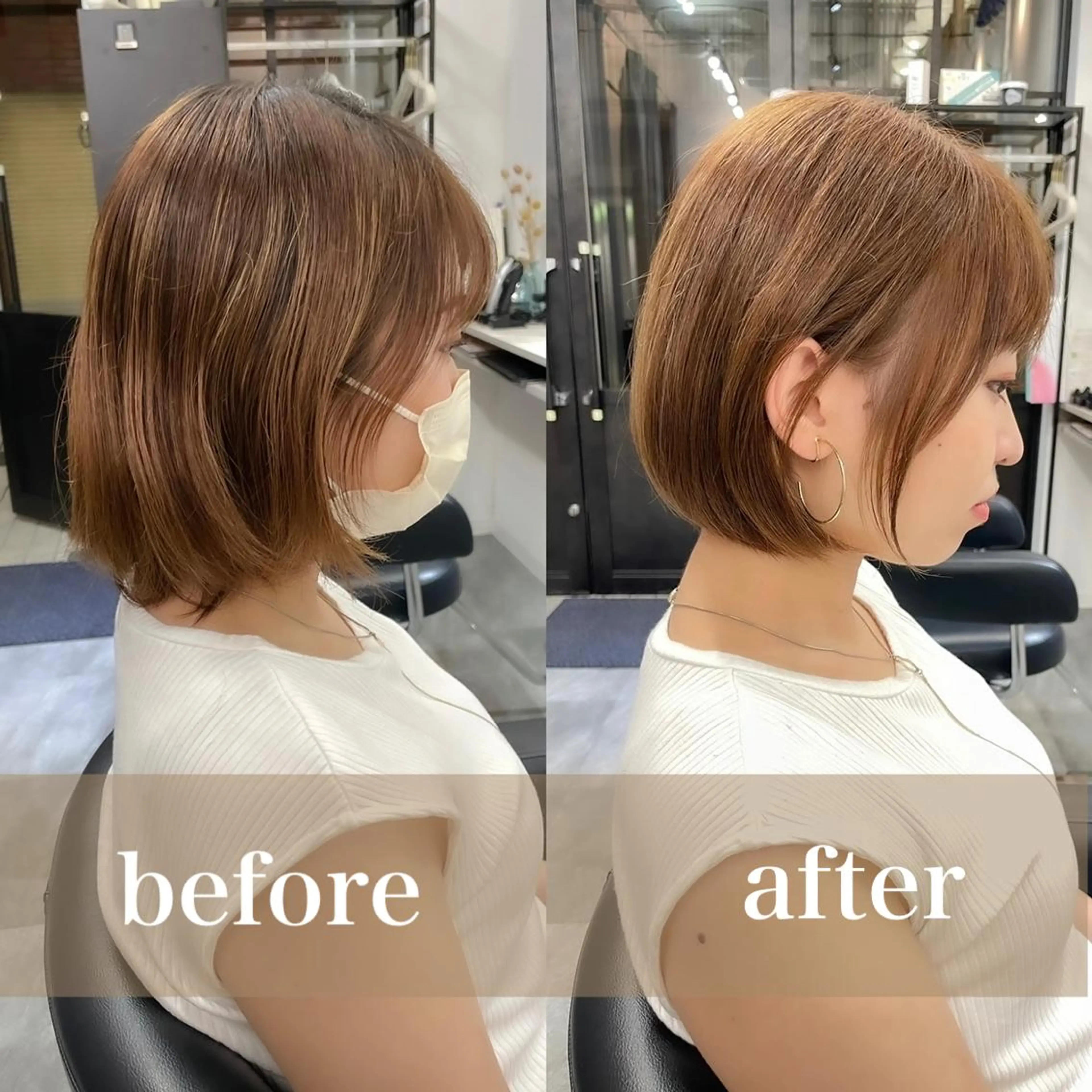 ショート ショート/ボブ/✂️ 石井啓介のヘアスタイル