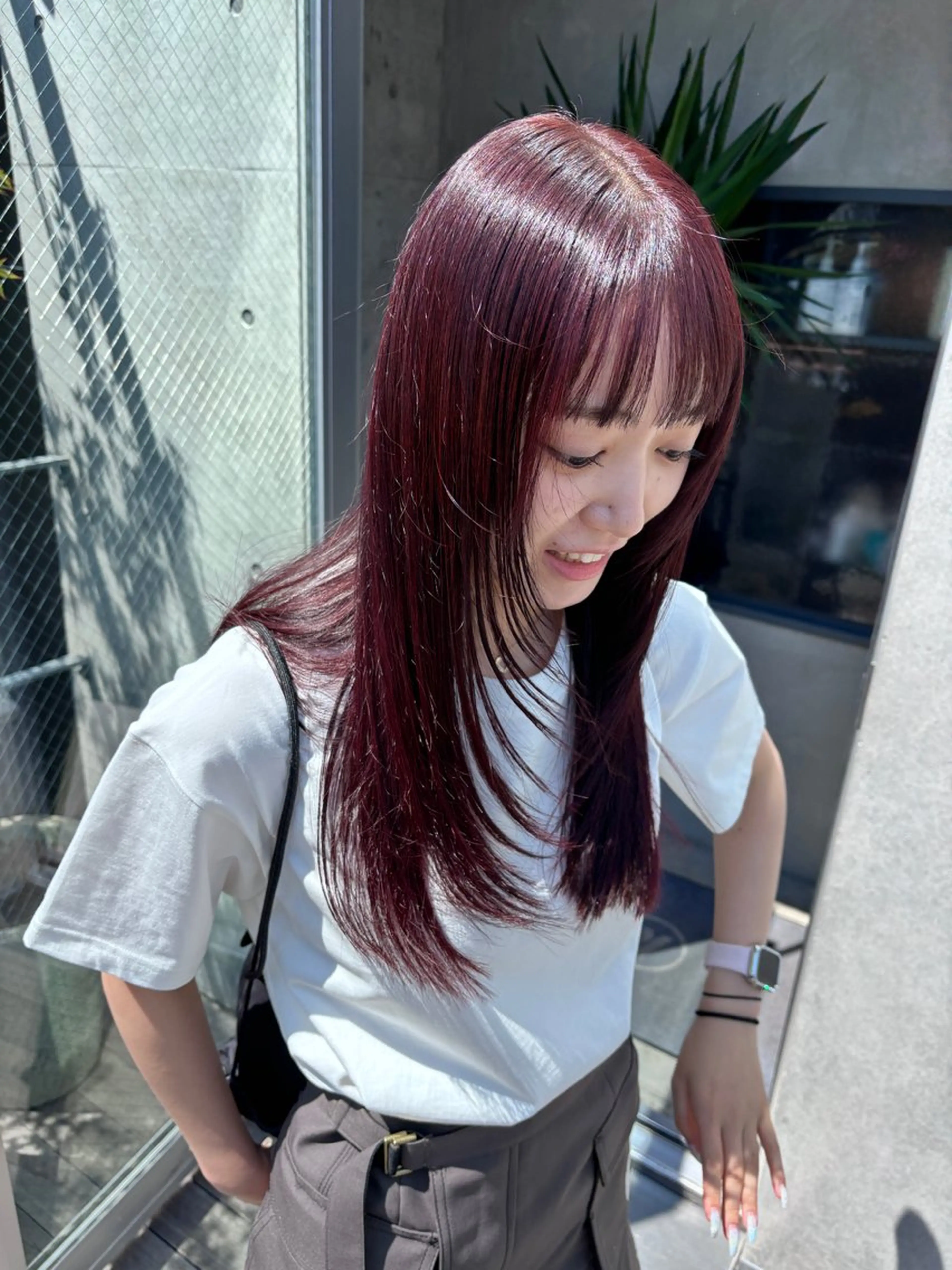 ロング カラー yuuna/ ハッシュカット🎀のヘアスタイル