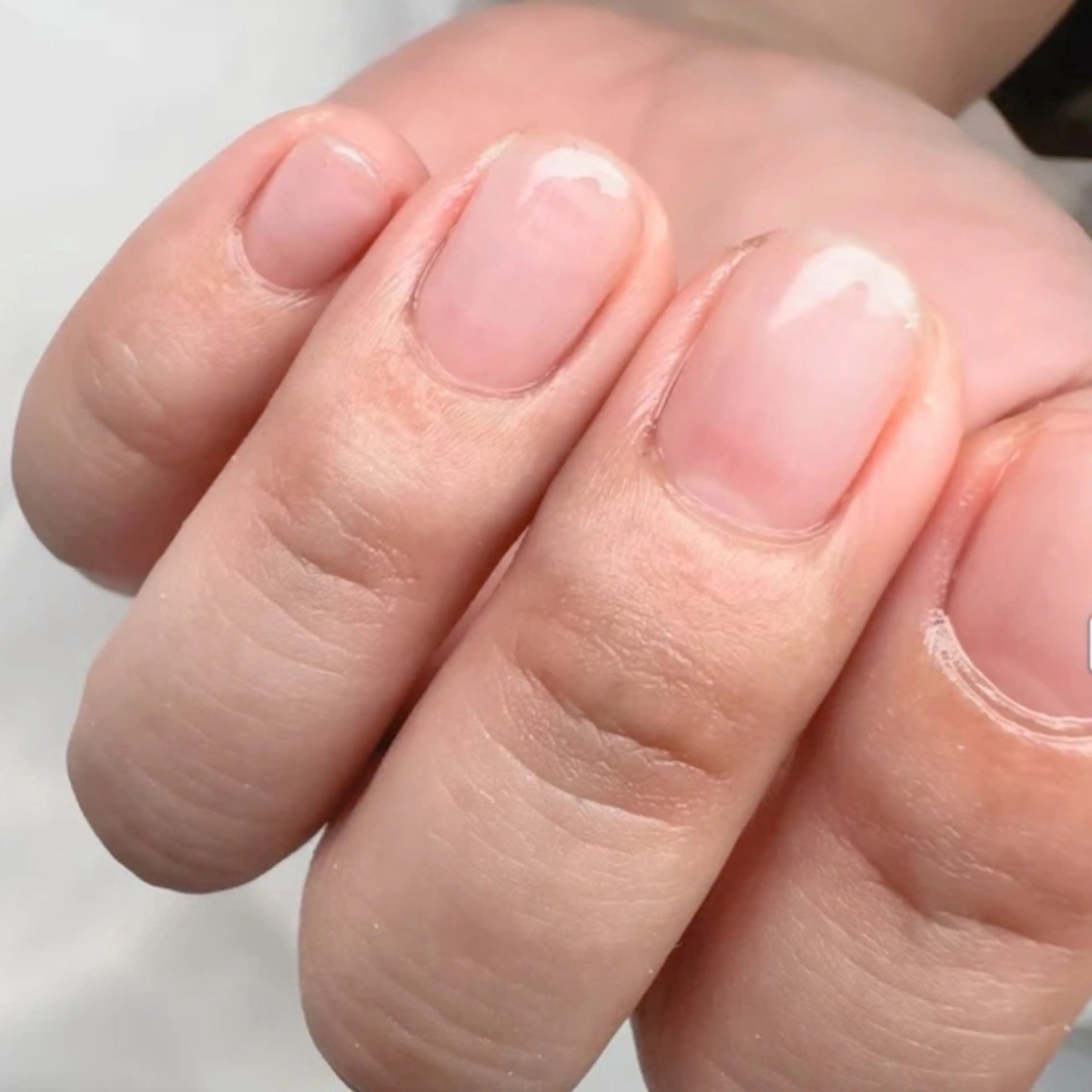 お爪のお手入れの写真