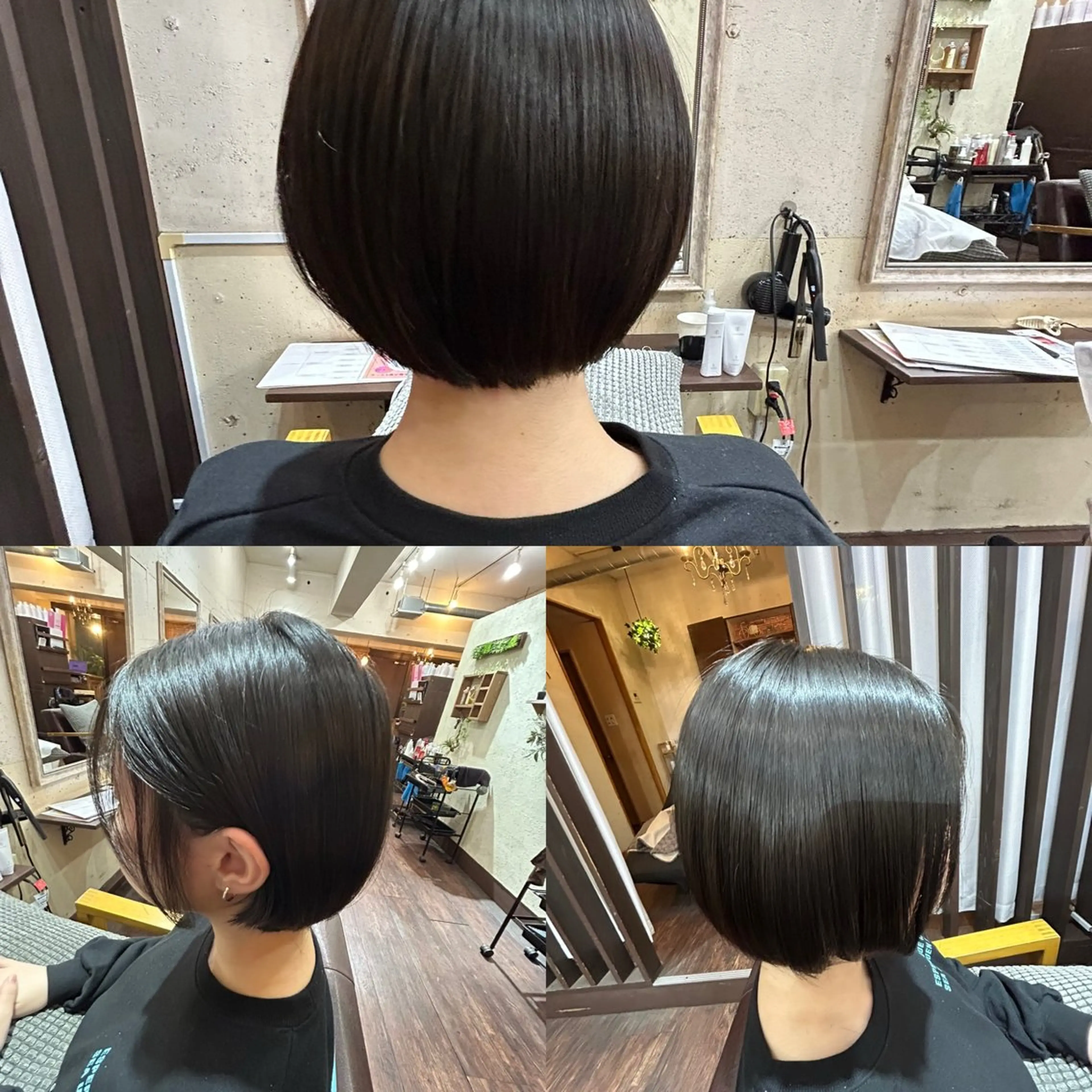 ショート ショートボブ ボブ ショートヘア カット ヘアカラー トリートメント ヘッドスパ 木村 瞬のヘアスタイル