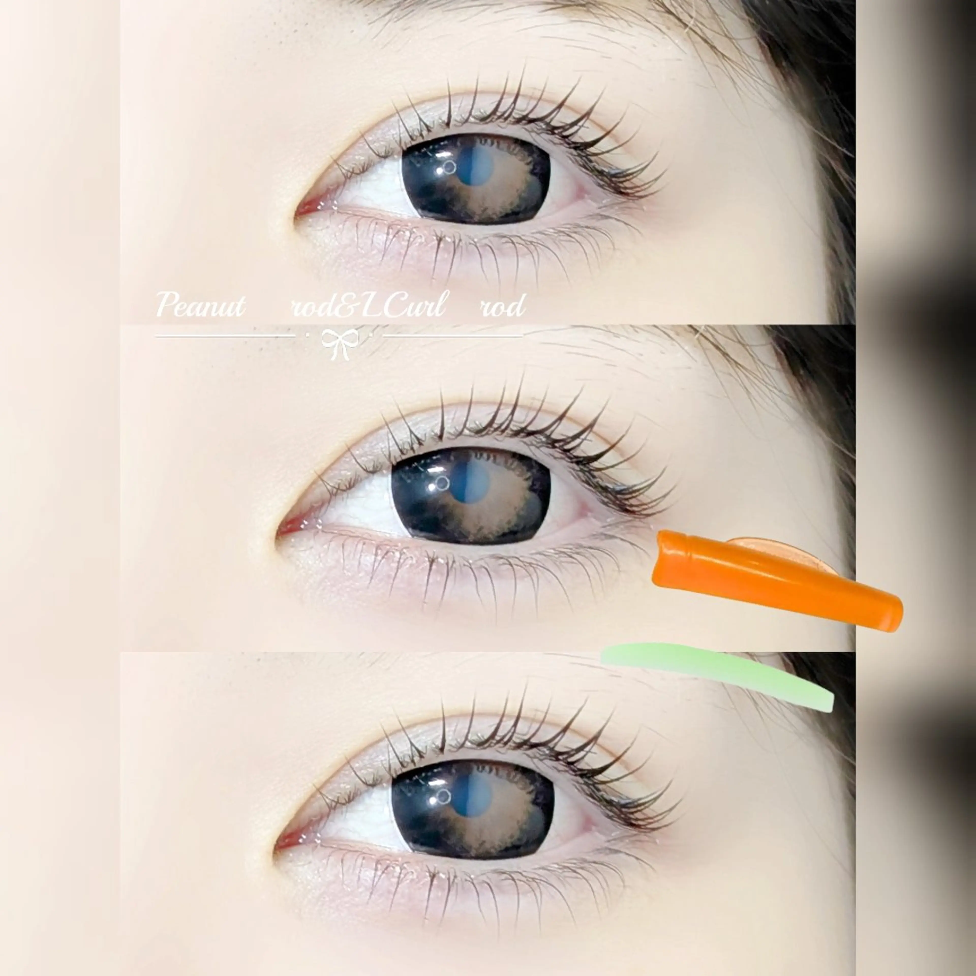 マツエク・マツパ 下まつげエクステ 一重×まつ毛パーマ マツパ bloom chihiroのマツエク・マツパデザイン