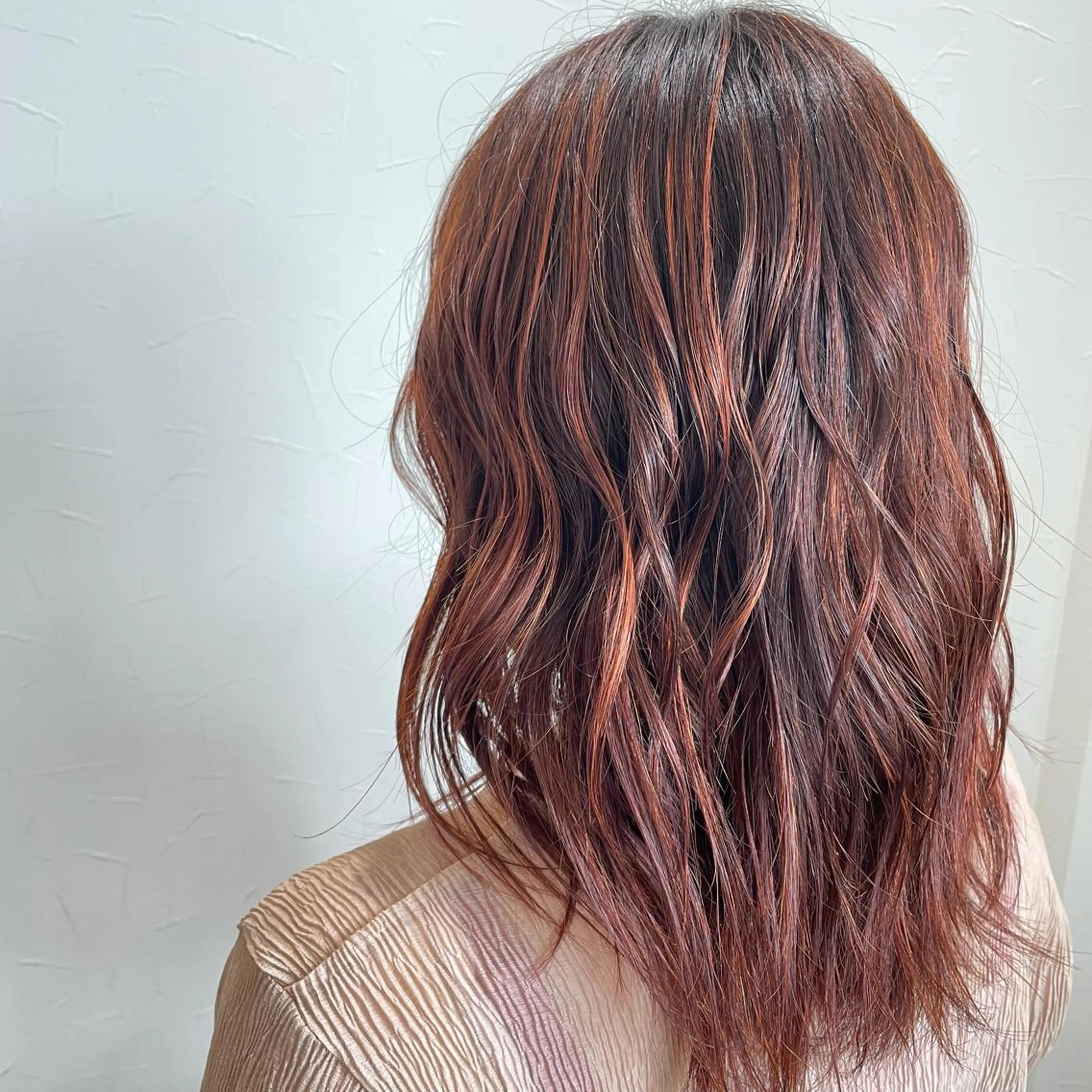 カラー 嶋岡 乃愛のヘアスタイル