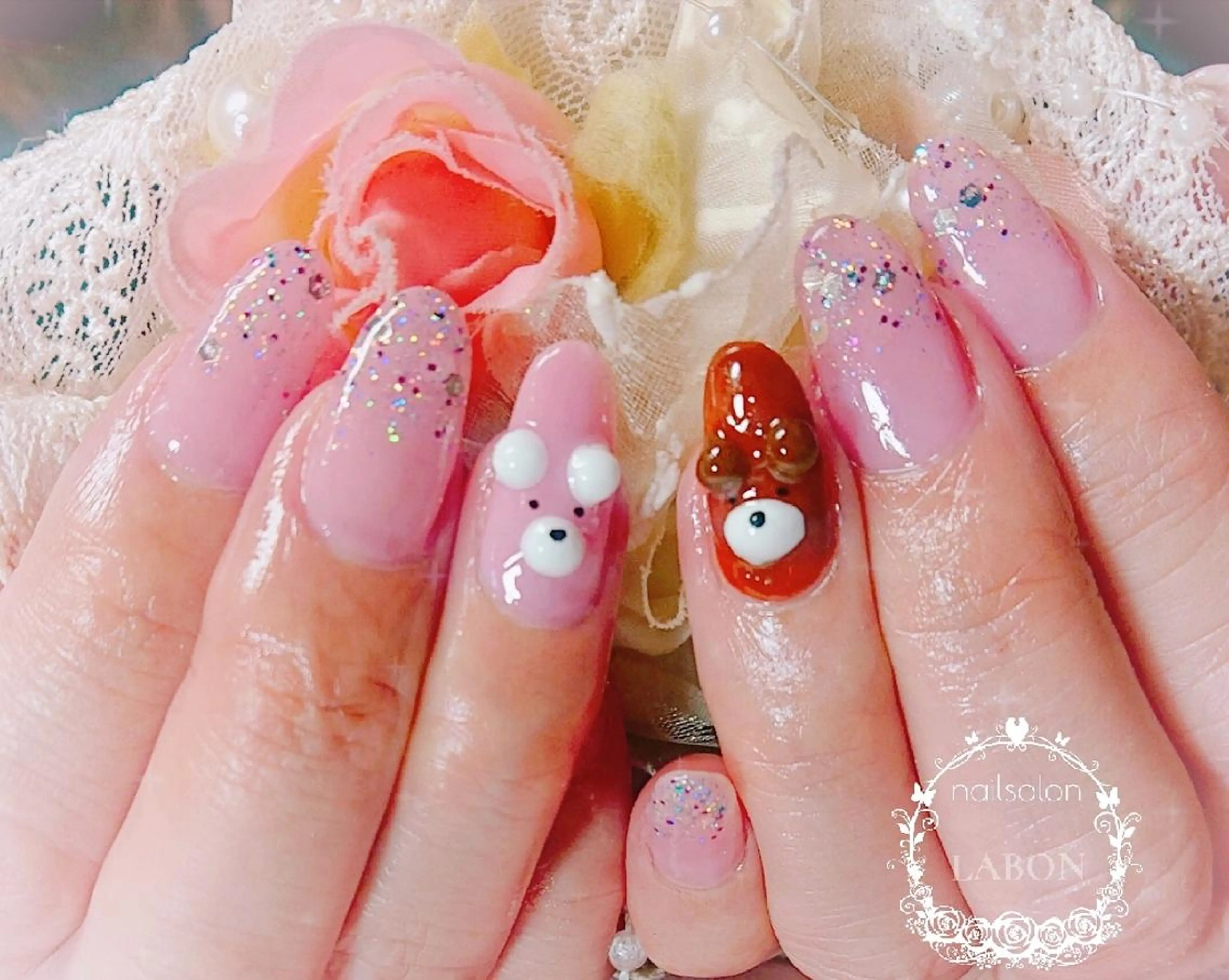 ネイル ぷっくりネイル Nail salon LABONのネイルデザイン