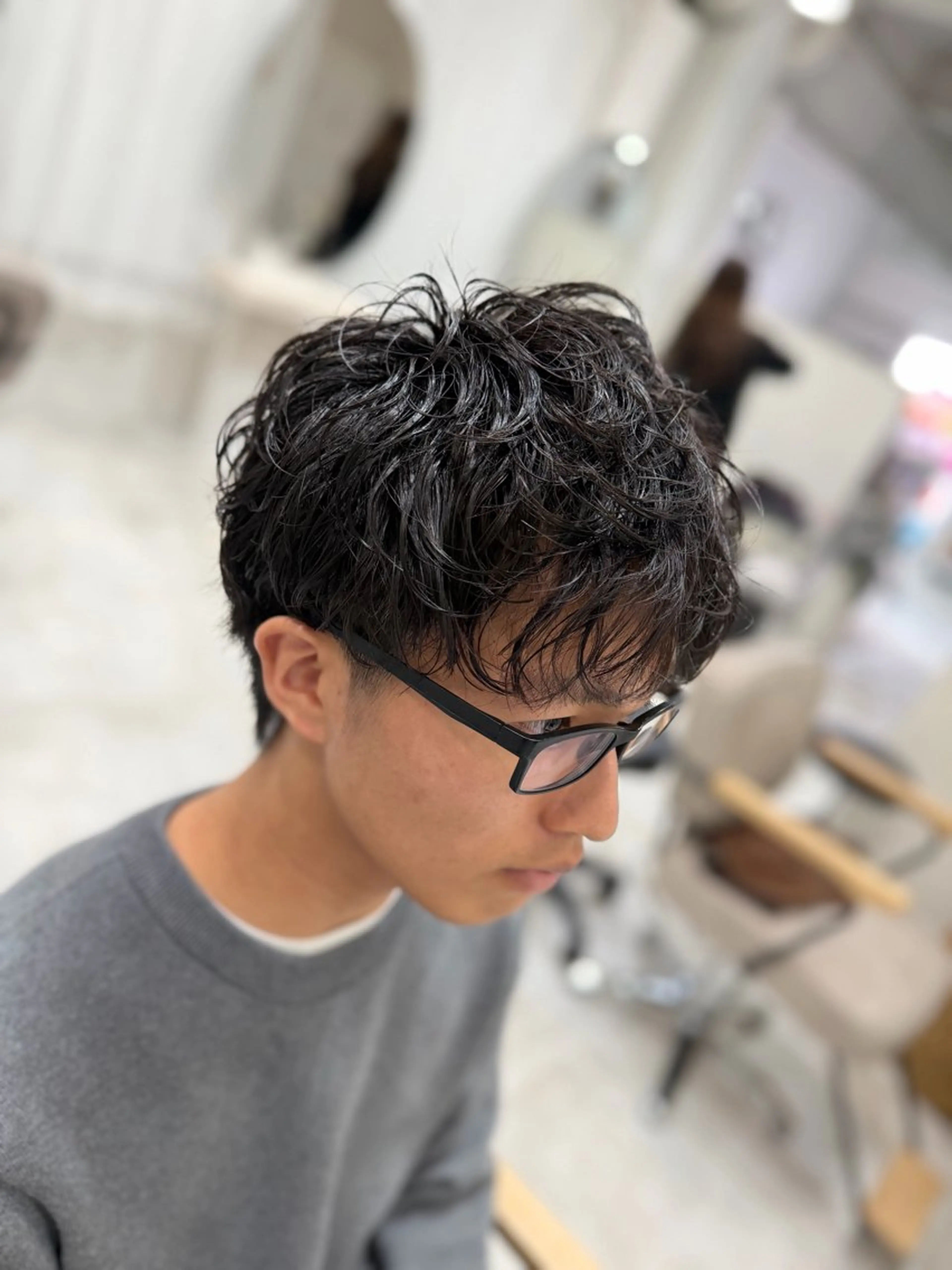 パーマ メンズ カット パーマ 城崎如哉/ /メンズスタイルのヘアスタイル