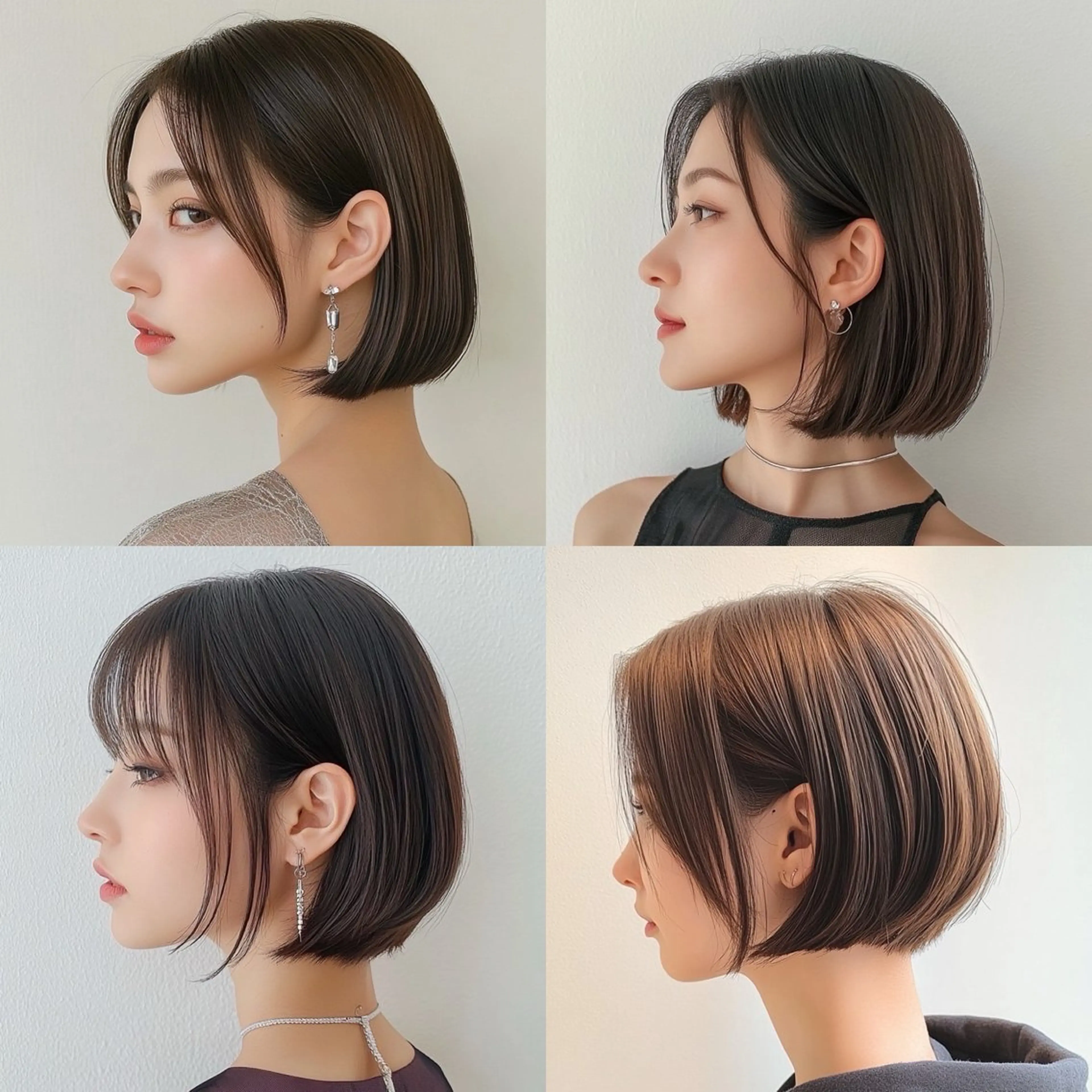 ショート カラー Misora/ボブ/ レイヤー/艶カラーのヘアスタイル