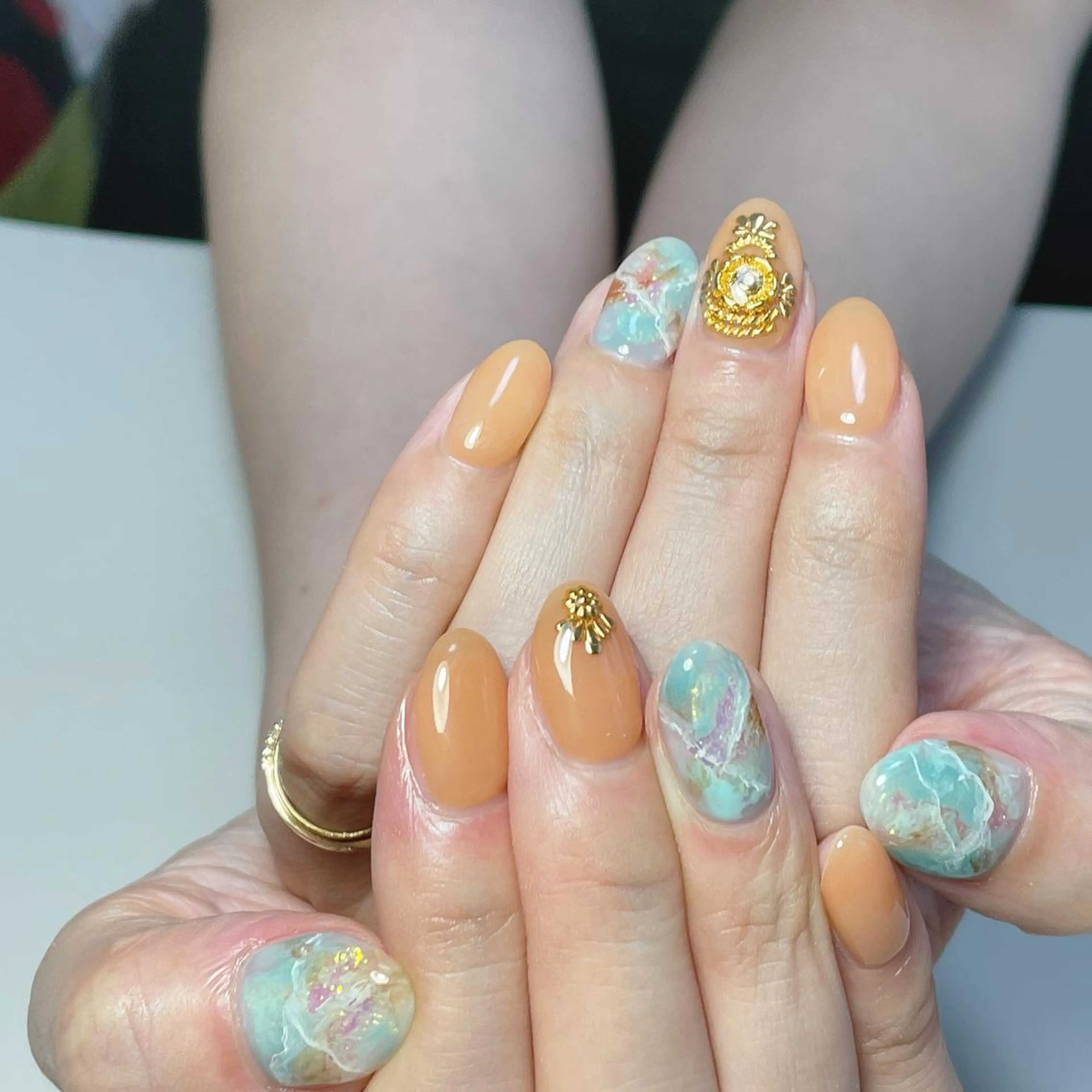 ネイル ハンドネイル kipinail 川﨑えりかのネイルデザイン