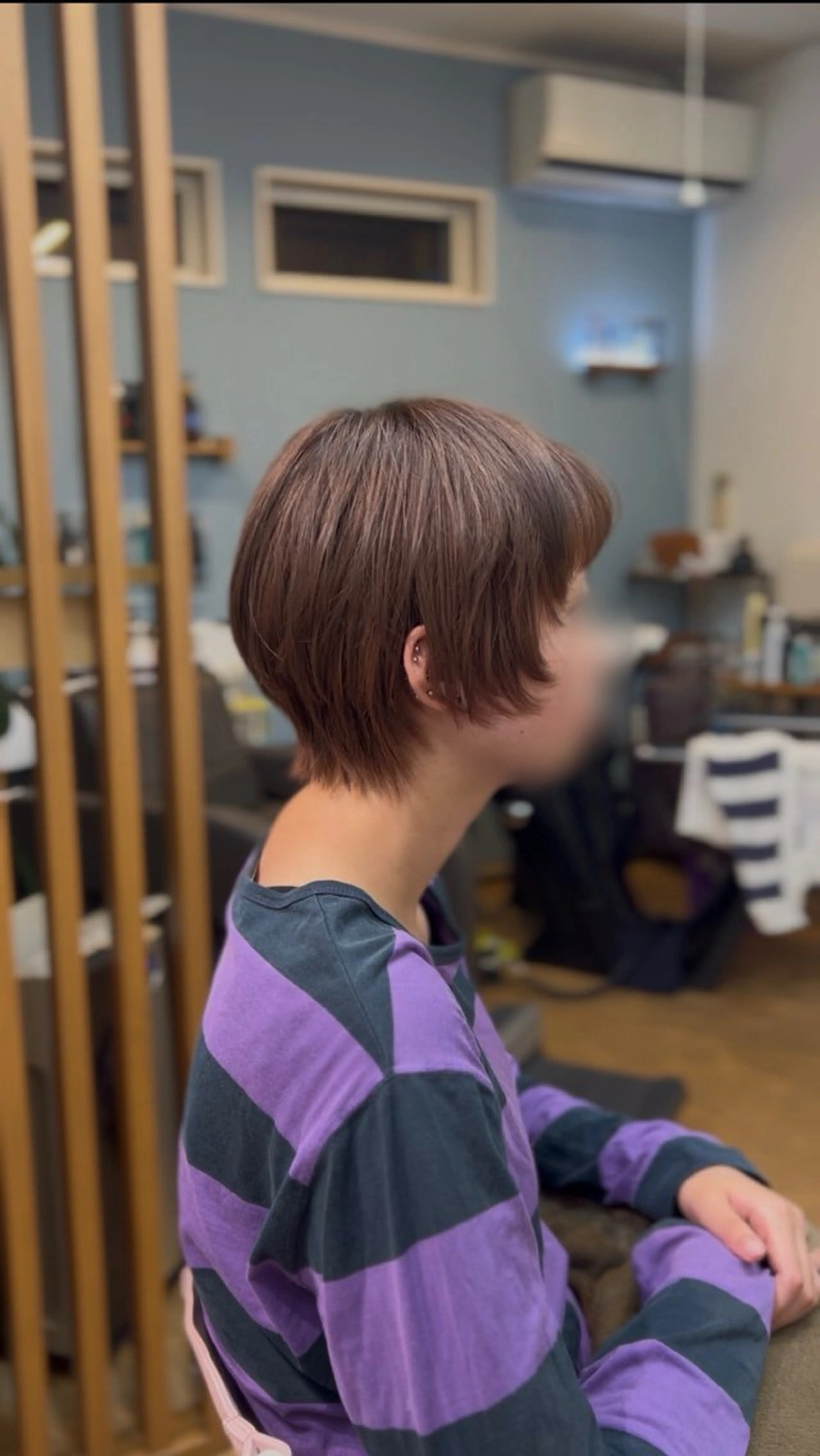ショート レイヤーカット オン眉 ウルフカット reco / ユメカのヘアスタイル