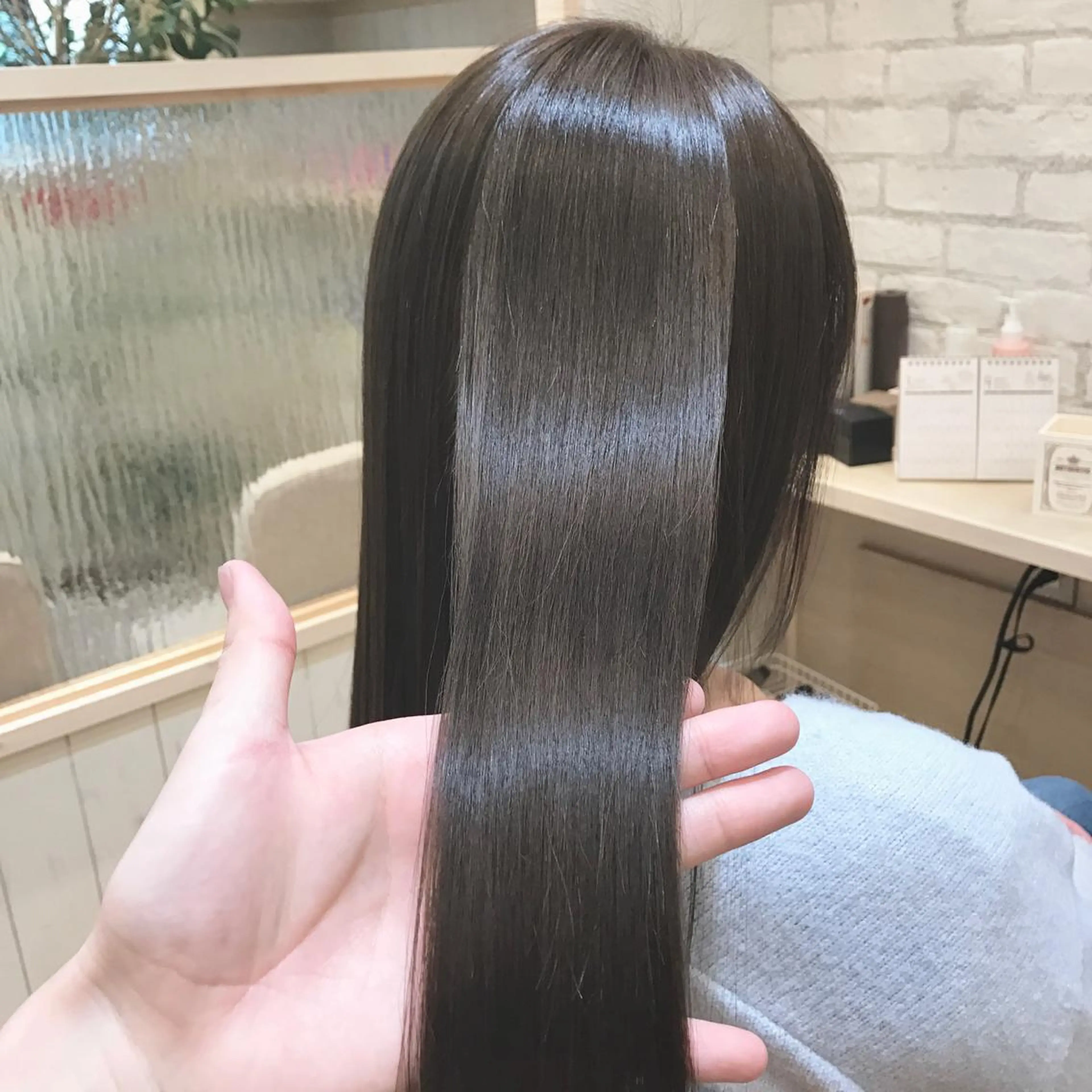 ロング カラー 髪質改善 ASAMI アサミのヘアスタイル