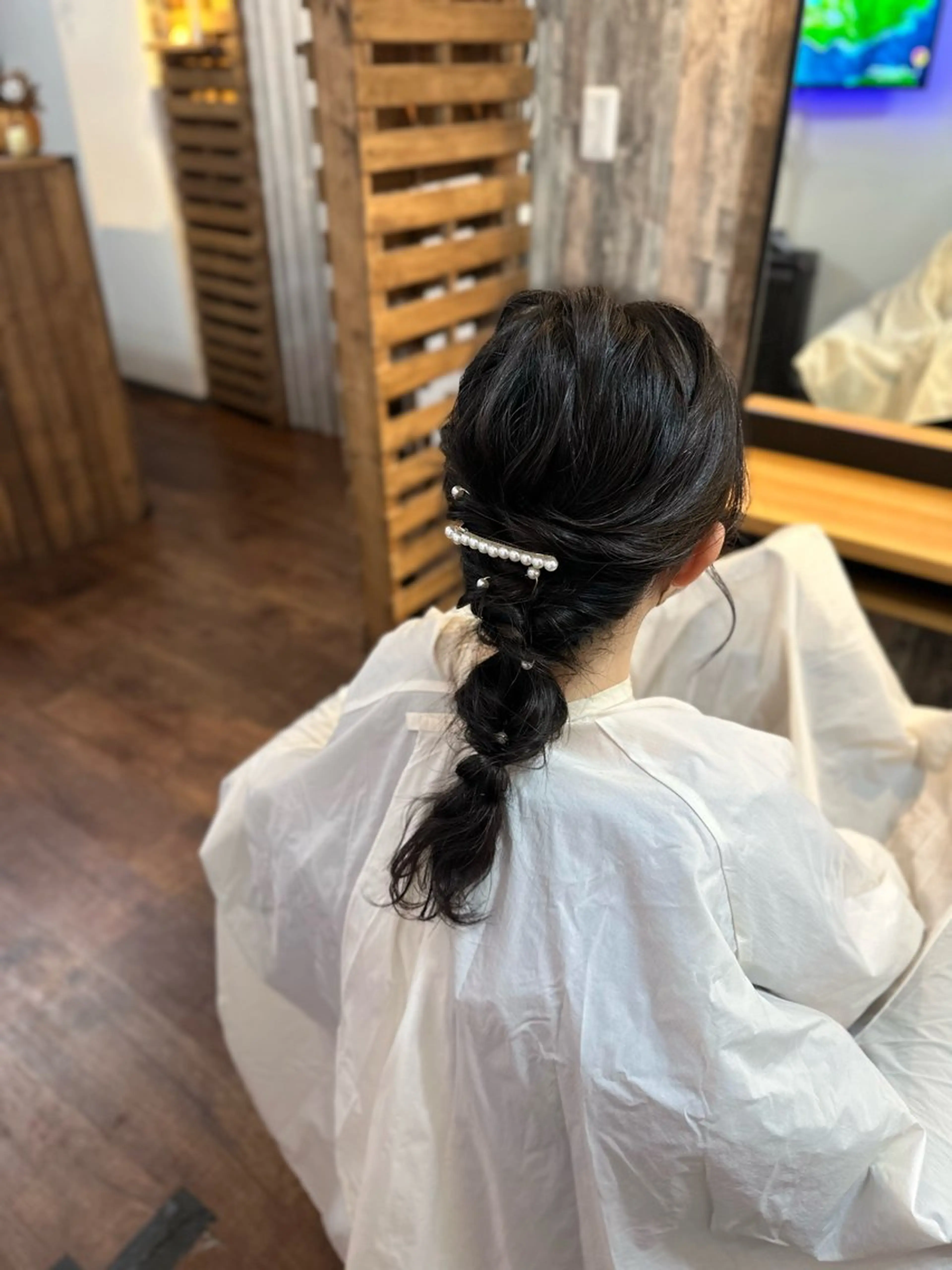 ロング ヘアセット Luzir⭐︎ GEN⭐︎のヘアスタイル