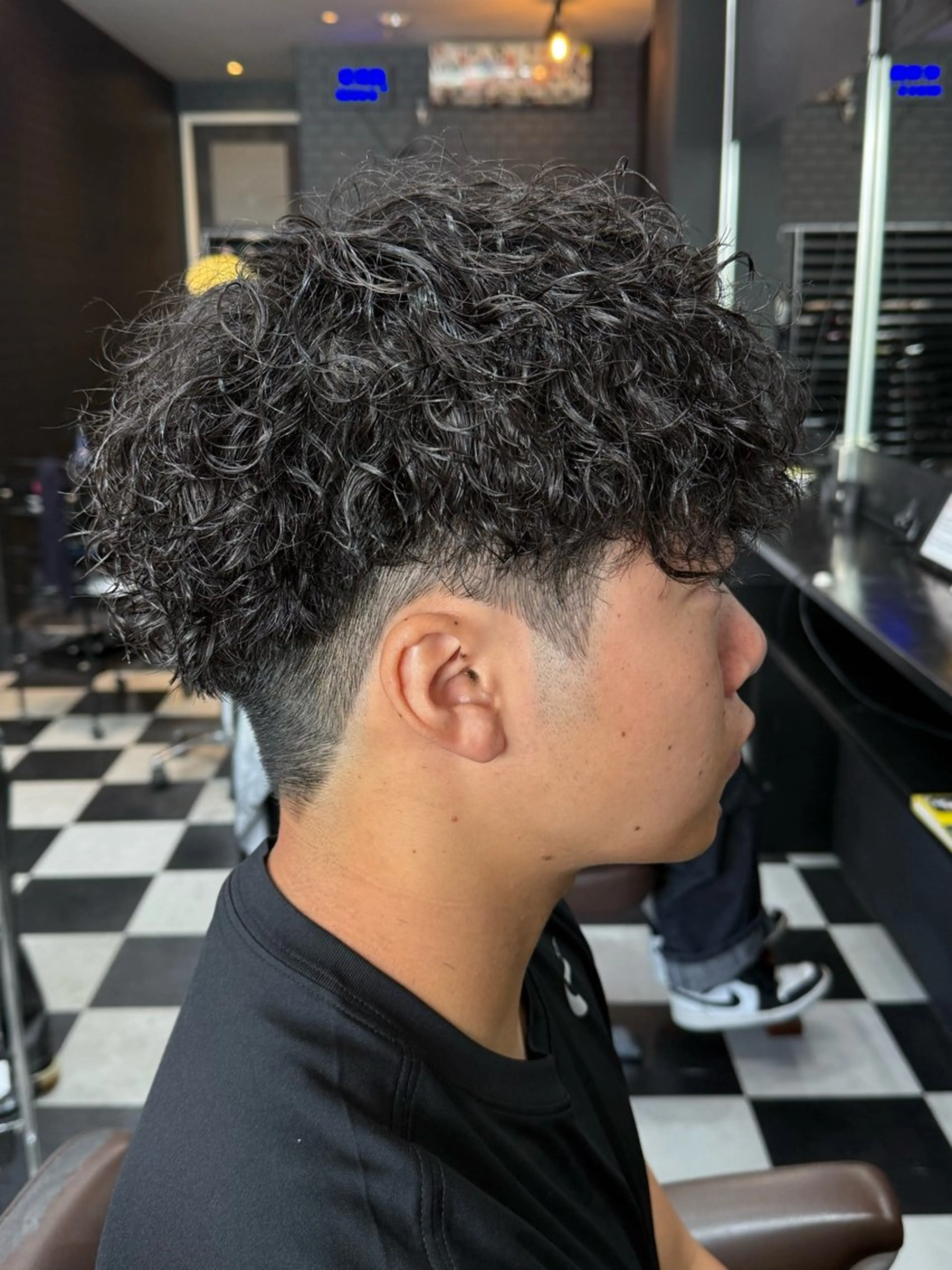 パーマ メンズ パーマ トリートメント 京都/伏見/メンズ/ 石田昂のヘアスタイル