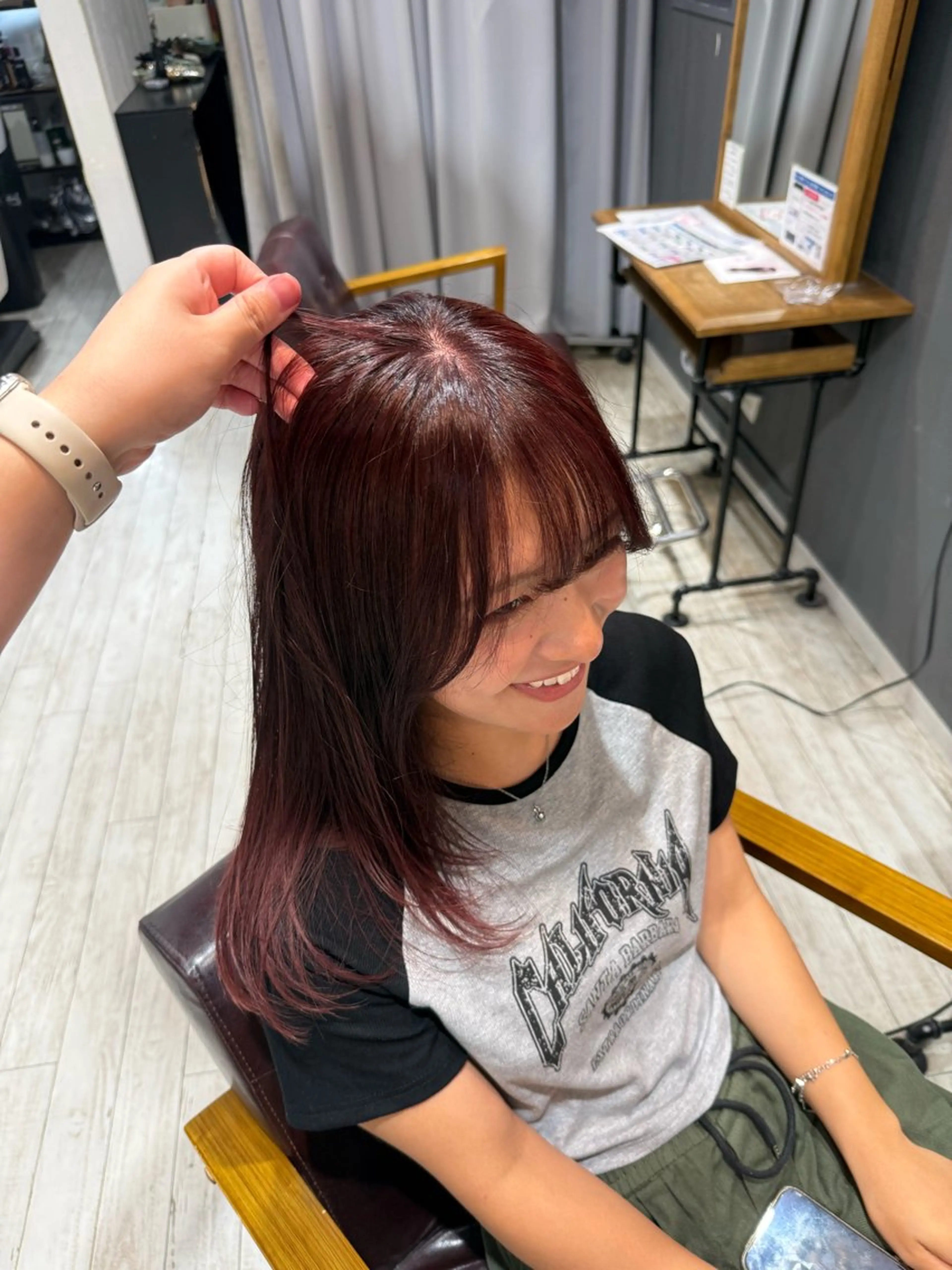 【暖色カラー】ブラウン/ピンク/レッド系カラー¥3000🌸の写真