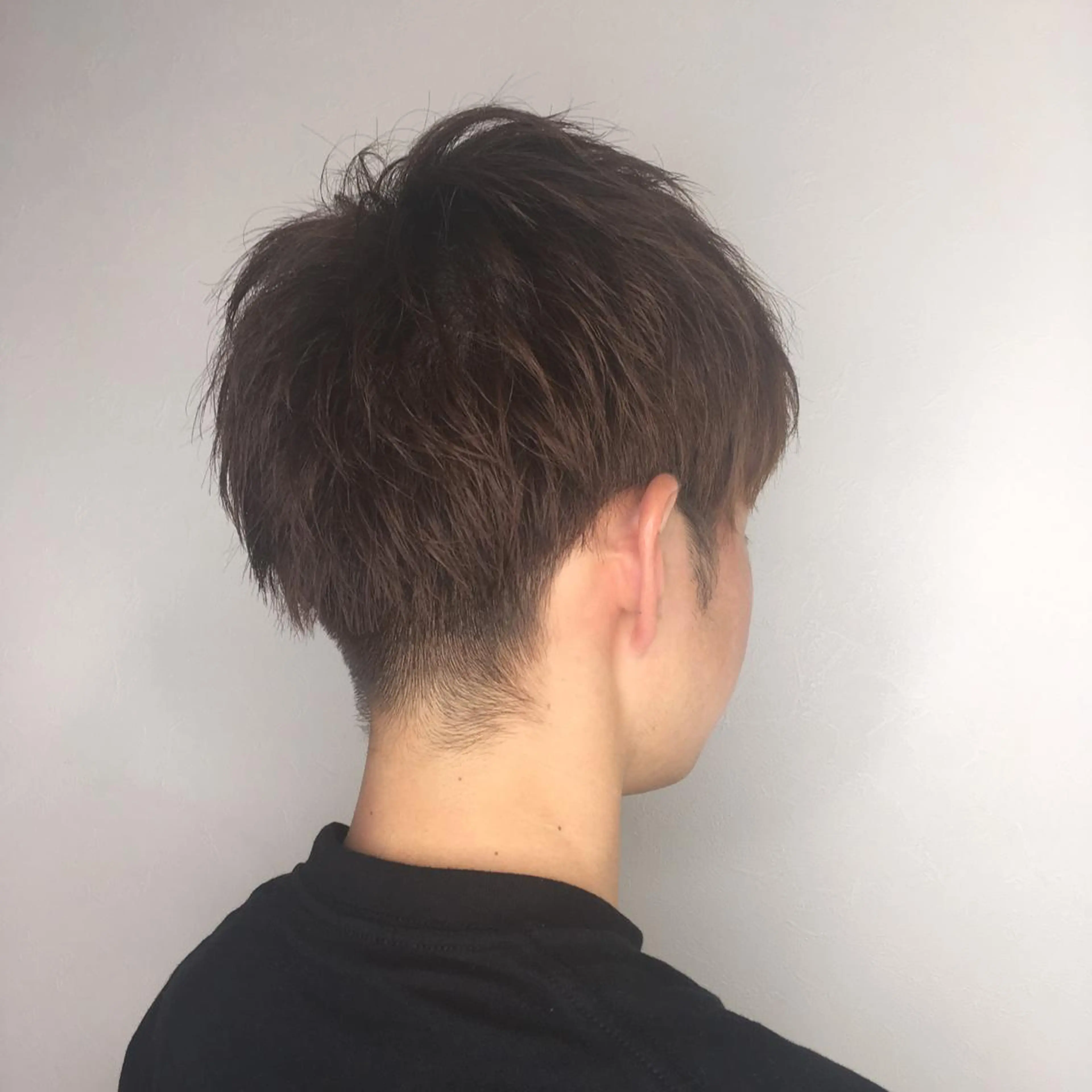 ショート カラー メンズ 福島 純子のヘアスタイル