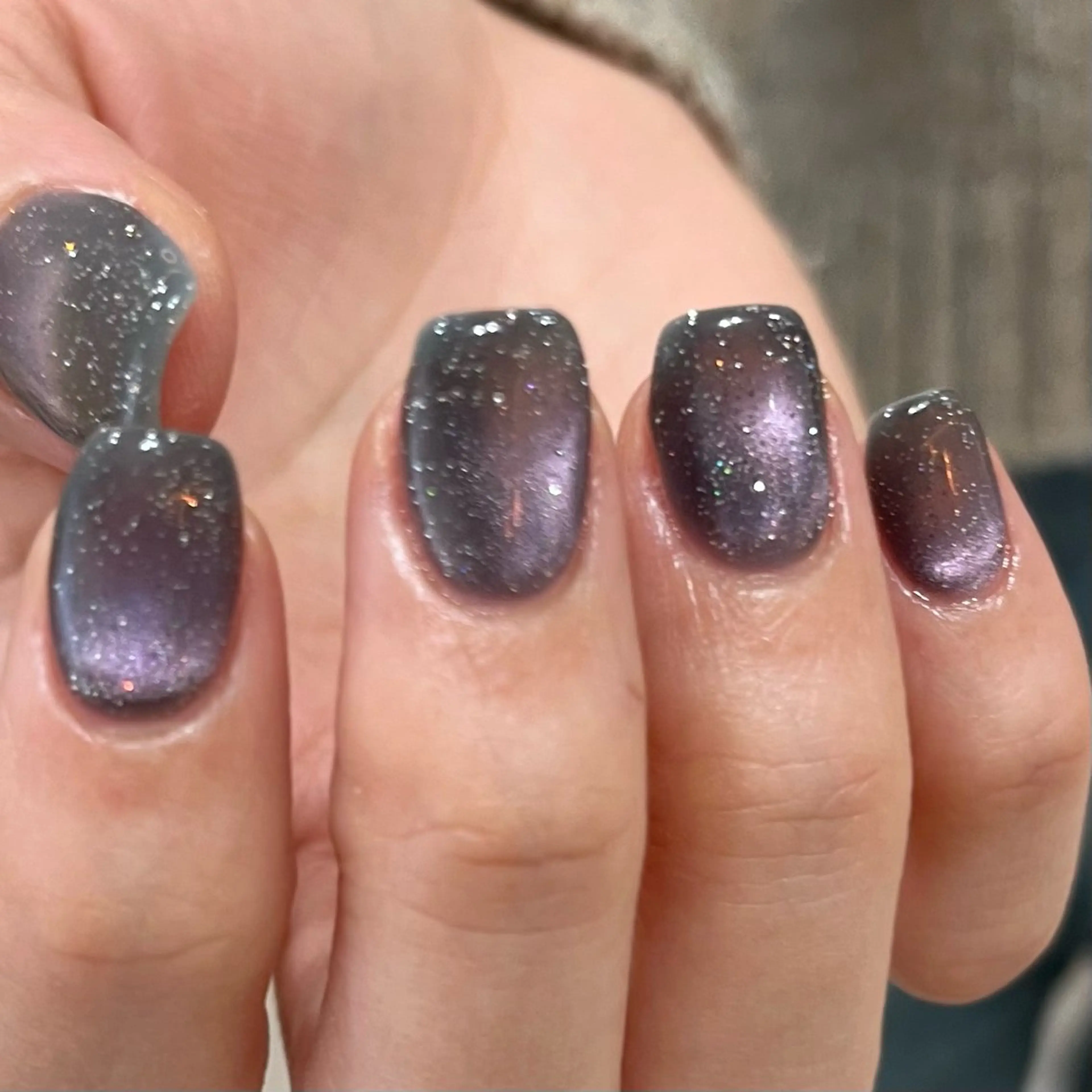 ネイル ラメ(グリッター) ハンドネイル shio ♡ 17日空きありのネイルデザイン