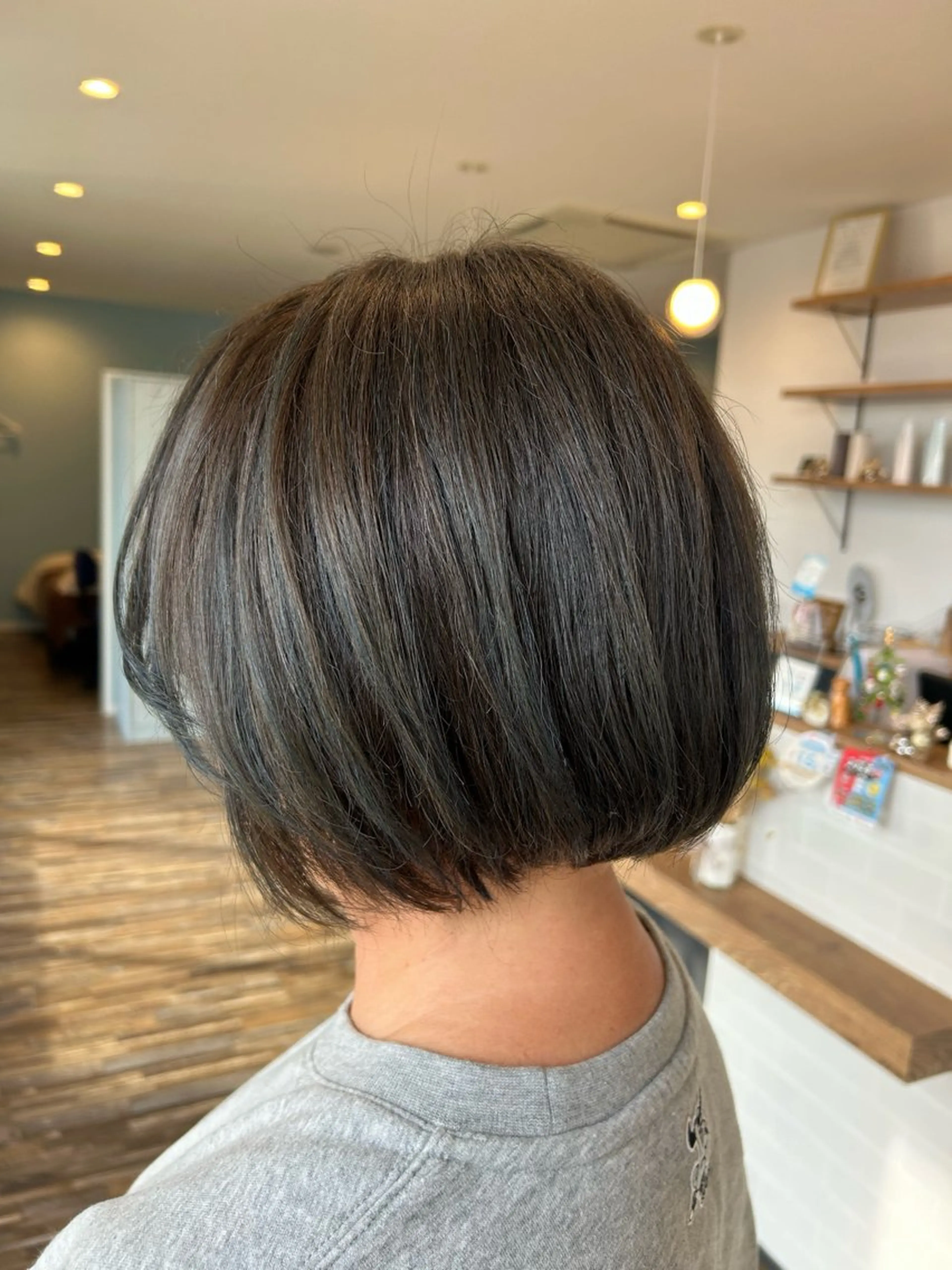 ショート ハイライト Hairsalon&Eyelash STORY富木島店所属・高木 瑶子のヘアスタイル