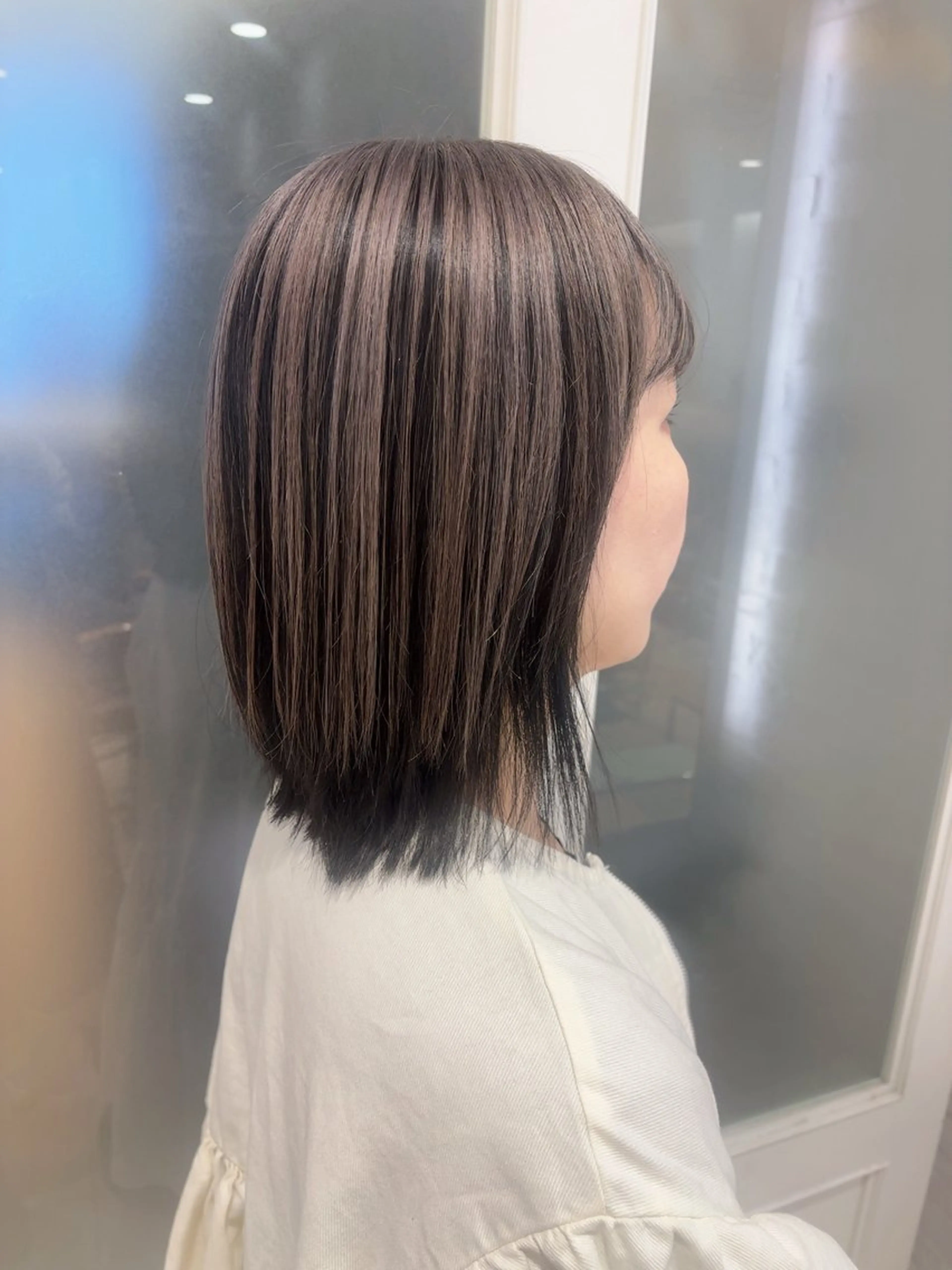 セミロング カラー 💈メンズパーマ カラー💈momoのヘアスタイル