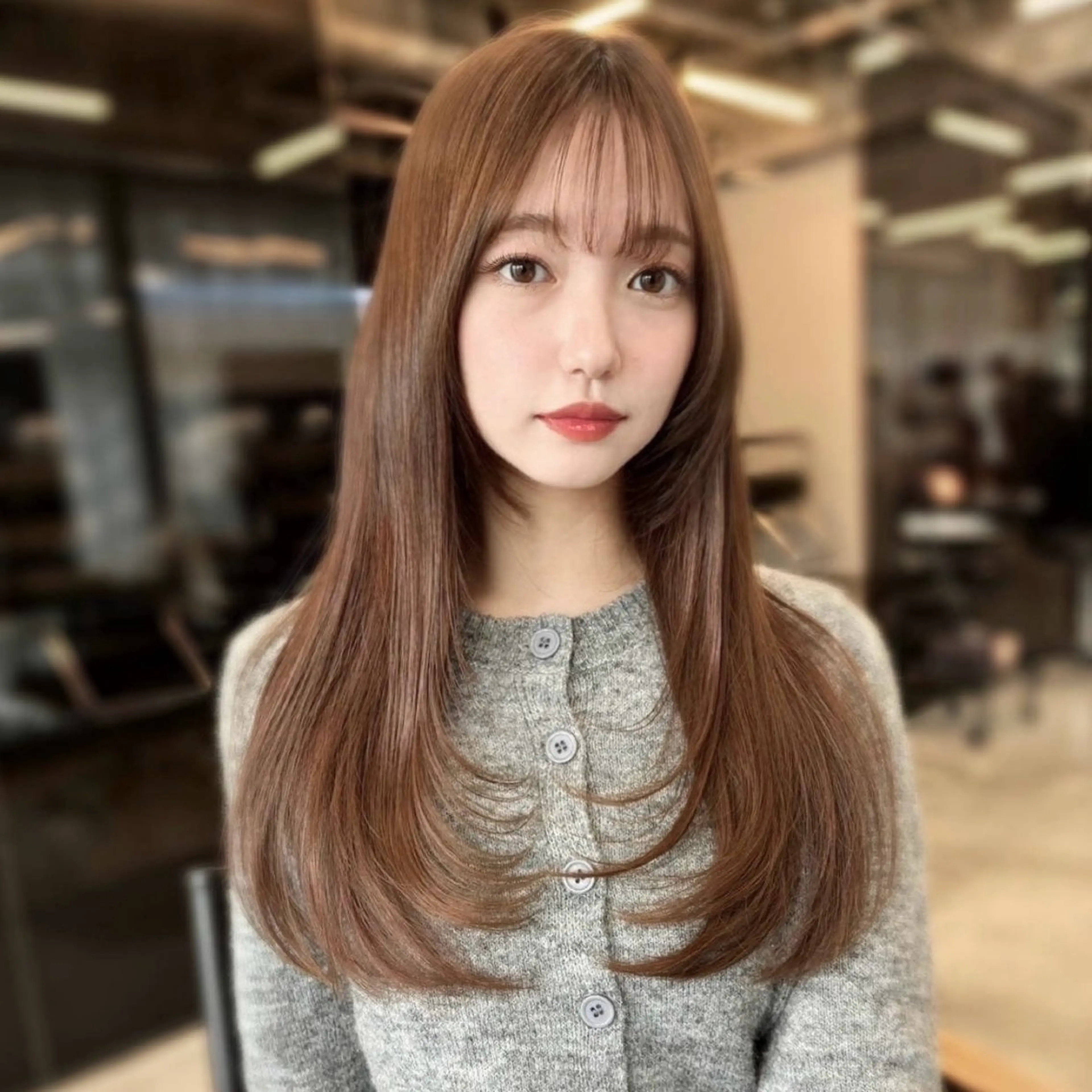 ロング カラー 髪質改善/韓国ヘア 顔まわり特化yutoのヘアスタイル