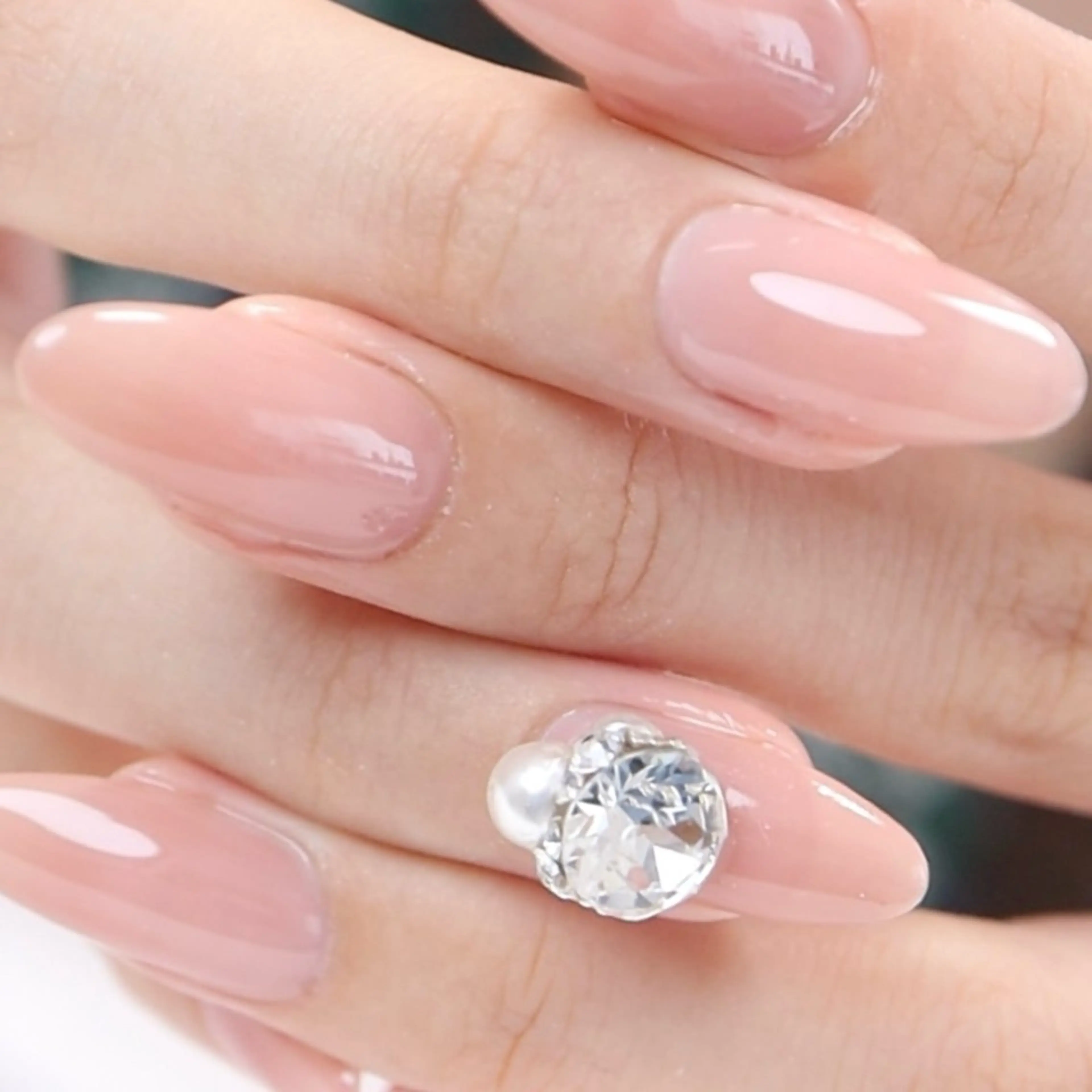 ネイル ジェルネイル ワンカラーネイル nail salon シェリーのネイルデザイン