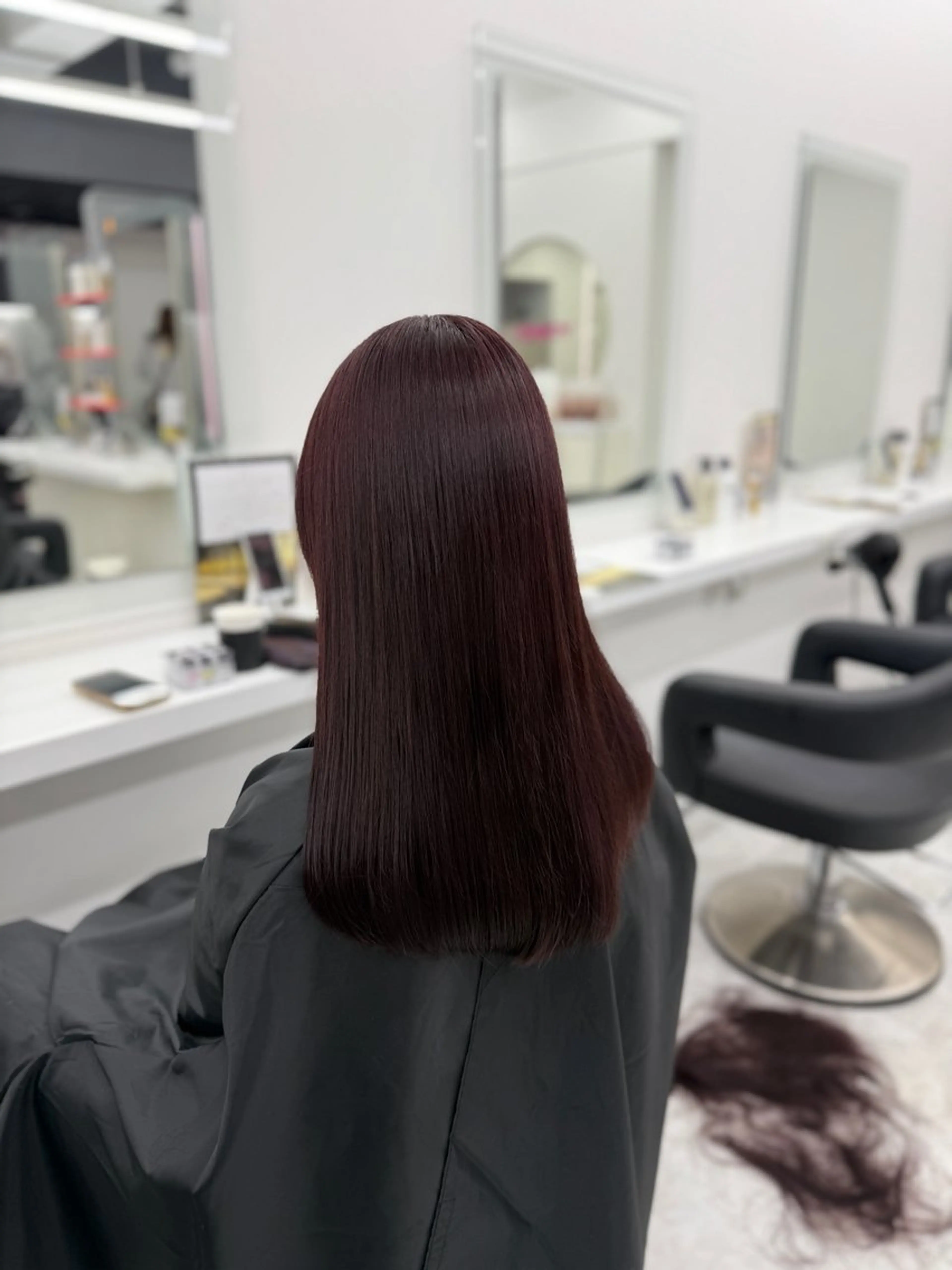 セミロング カラー ヘアアレンジ 🎀Girly艶髪カ ラー🎀Harukaのヘアスタイル