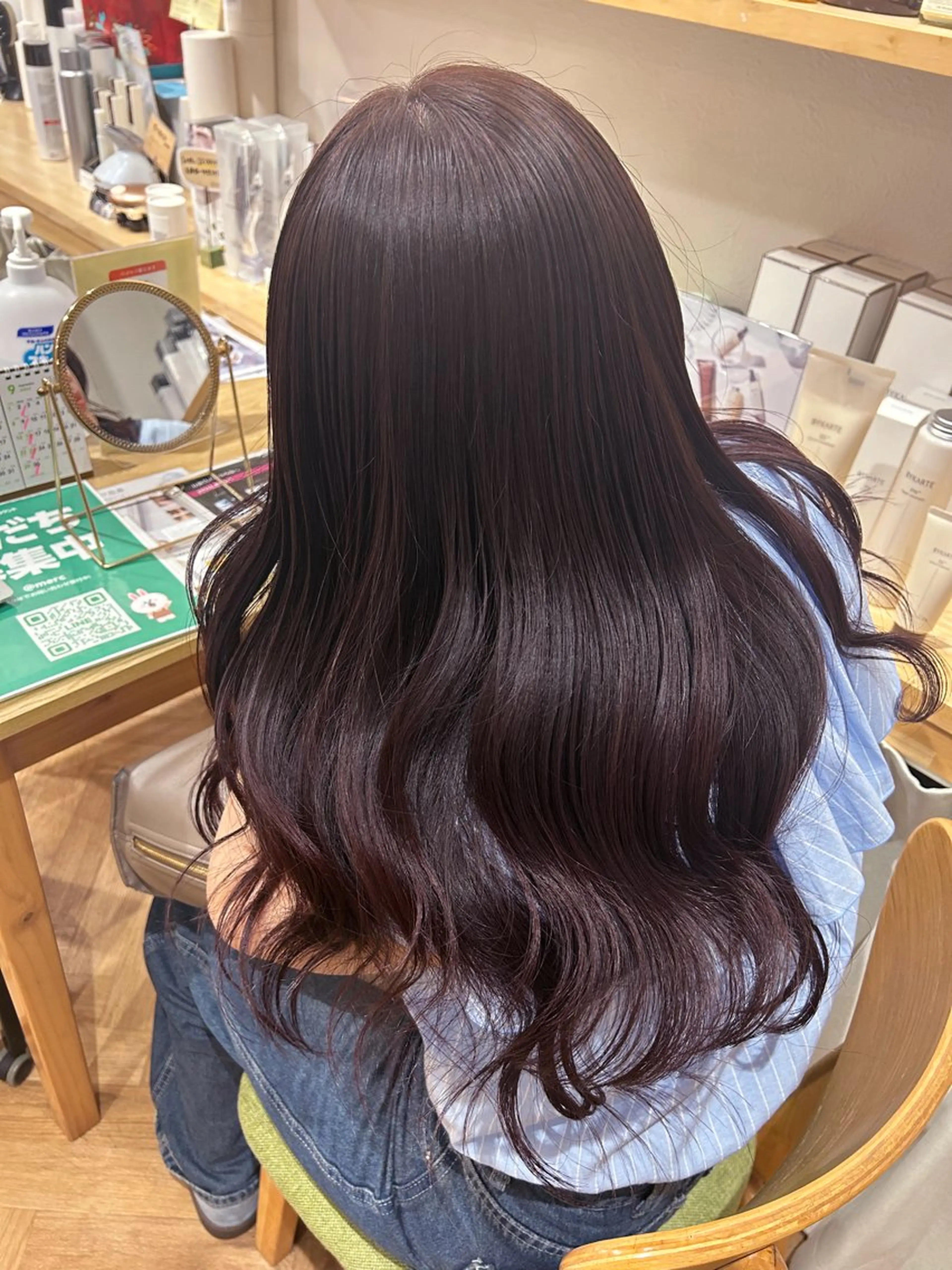 カラー ラベンダーカラー ラベンダーピンク ピンクカラー ヘアカラー トリートメント merc.🕊大西‎ 香瑚のヘアスタイル