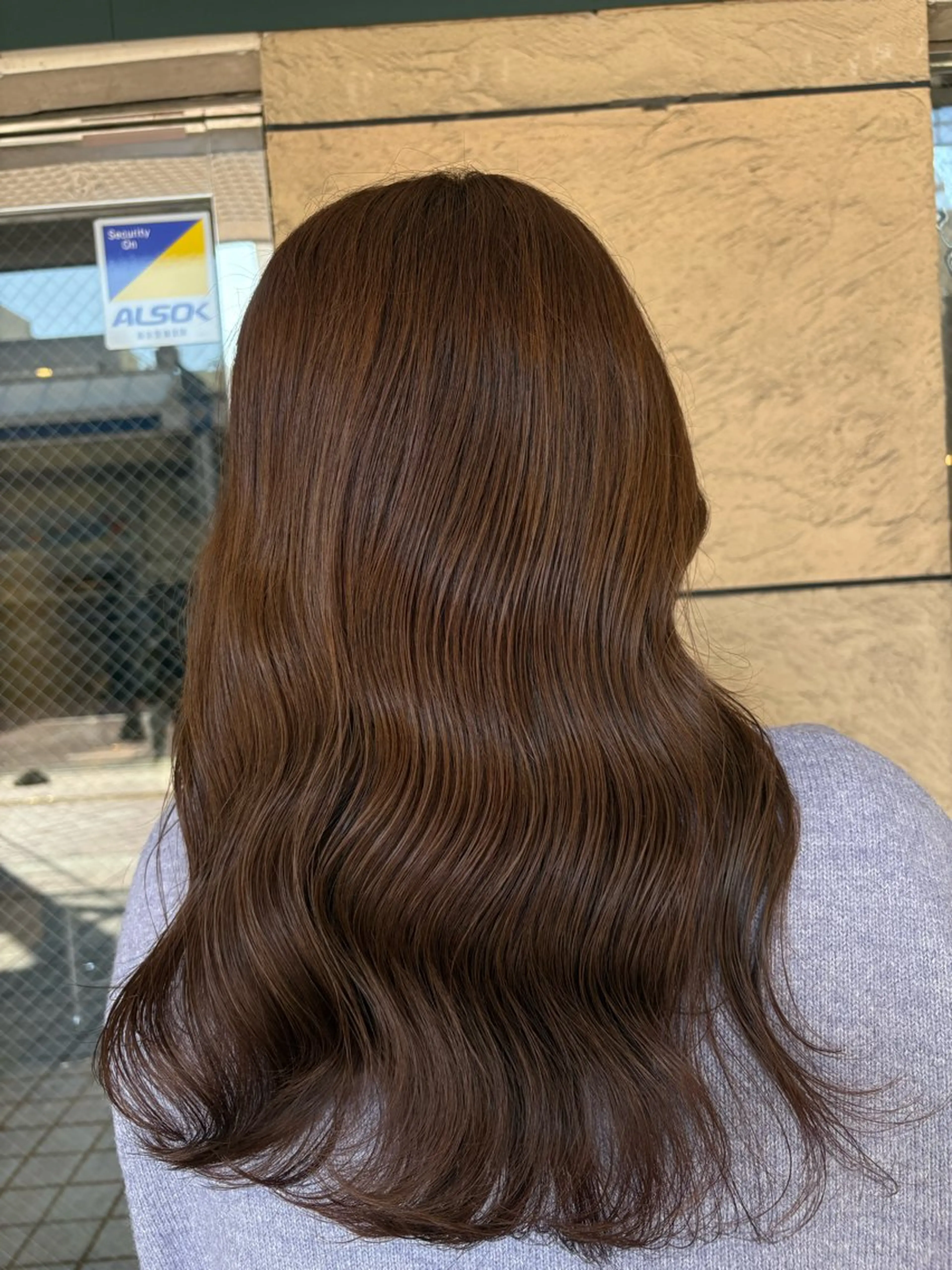 セミロング カット ヘアカラー 🍅ハイライト/ レイヤー/mao🍅のヘアスタイル